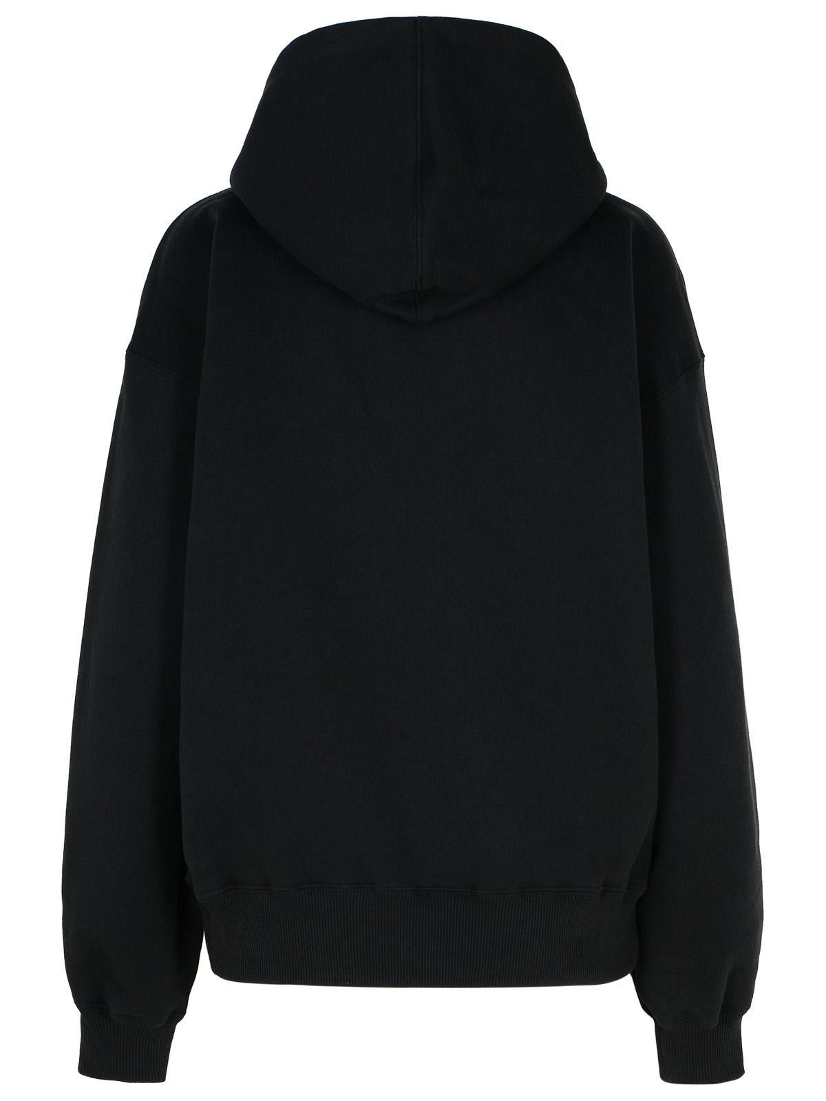 Off-White OFF-WHITE Black Cotton Sweatshirt Size XS / US 0-2 / IT 36-38 - 3 Thumbnail