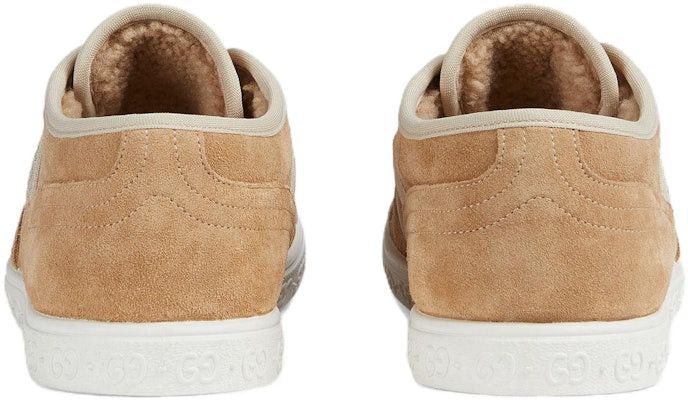 Gucci Gucci Logo Suede Low Top Comfy Sneakers SIZE 40 Size ONE SIZE - 2 Thumbnail