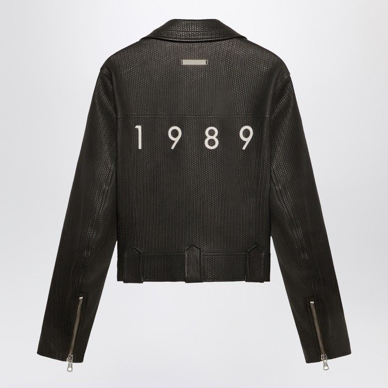 1989 STUDIO 1989 Studio Intreccio Leather Perfecto Size US M / EU 48-50 / 2 - 2 Thumbnail