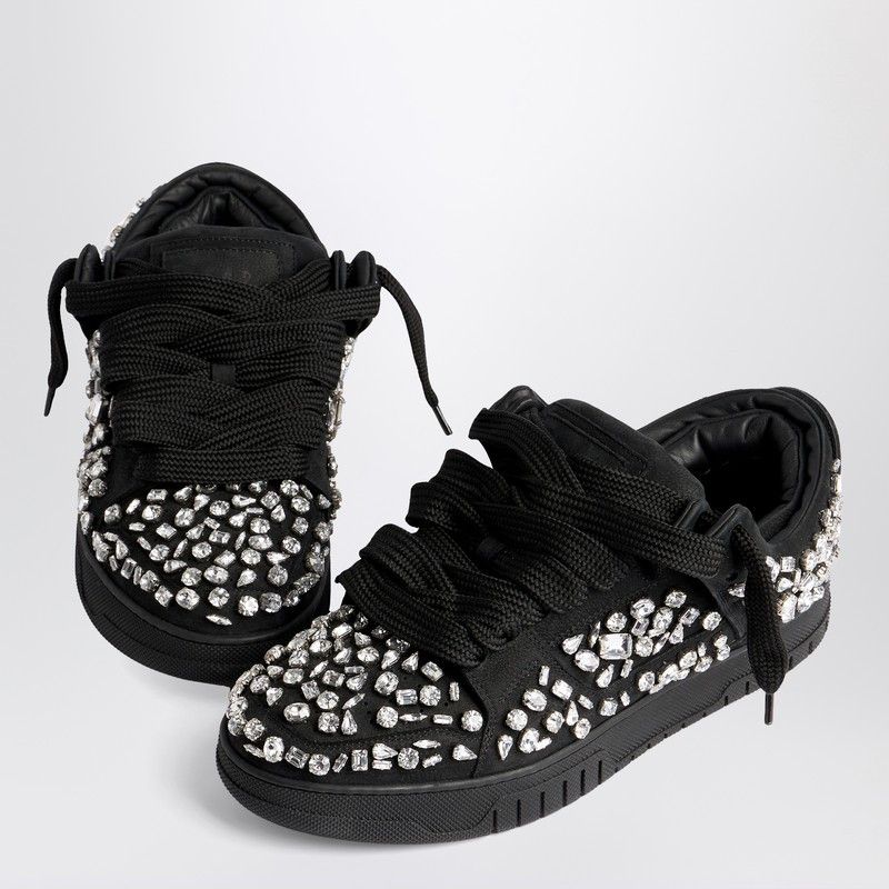 1989 STUDIO 1989 Studio Skate Sneaker Crystals Black Size US 8 / EU 41 - 6 Thumbnail