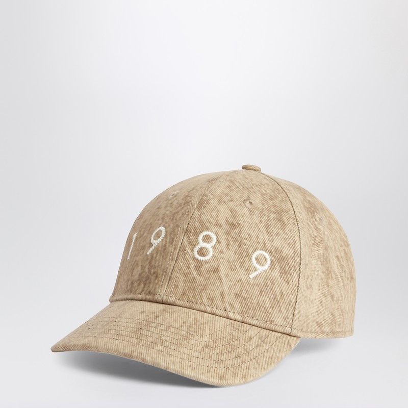 1989 STUDIO 1989 Studio Baseball Cap Denim Flock 1989 Camo Size ONE SIZE - 3 Thumbnail