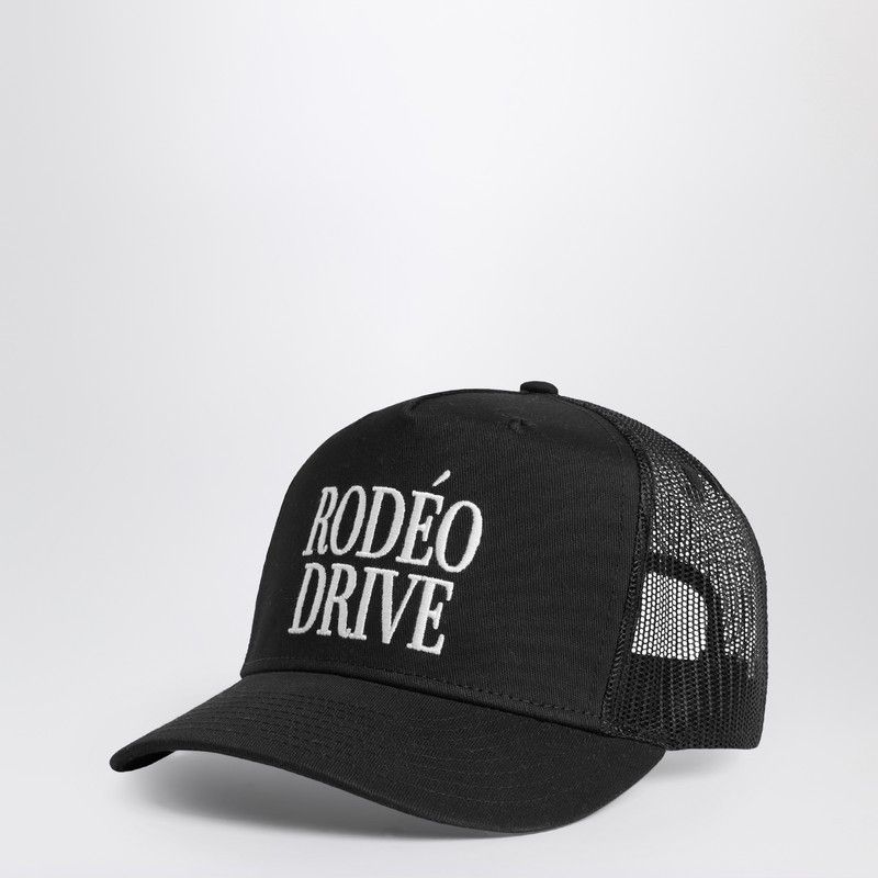 1989 STUDIO 1989 Studio Trucker Cap Rodeo Black Size ONE SIZE - 3 Thumbnail