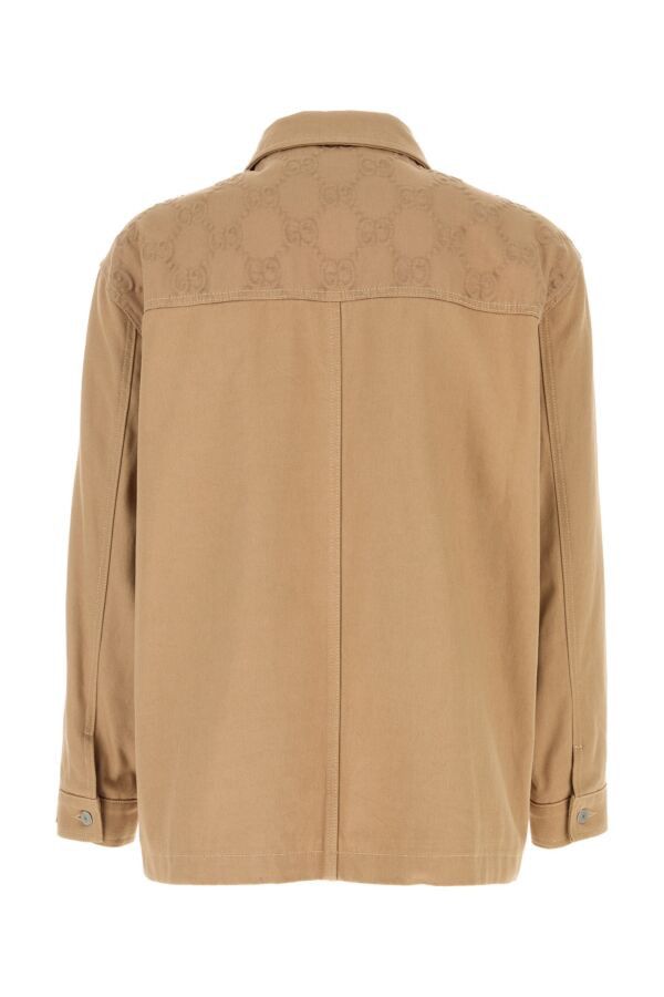 Gucci Camel Cotton Jacket Size US M / EU 48-50 / 2 - 4 Thumbnail