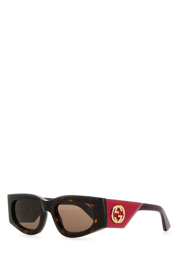 Gucci Printed Acetate Sunglasses Size ONE SIZE - 3 Thumbnail