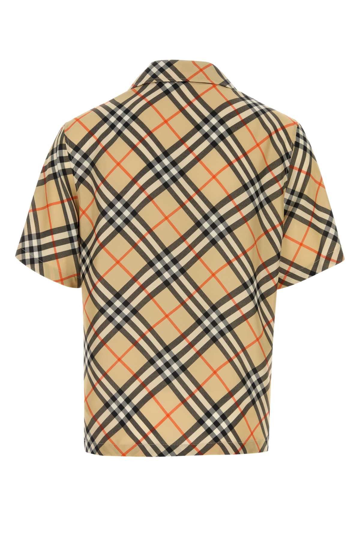 Burberry Printed Silk Shirt Size US M / EU 48-50 / 2 - 2 Thumbnail
