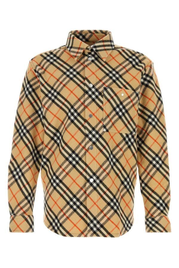 Burberry Embroidered Flannel Shirt Size US L / EU 52-54 / 3 - 3 Thumbnail