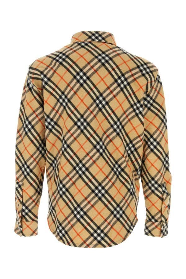 Burberry Embroidered Flannel Shirt Size US L / EU 52-54 / 3 - 4 Thumbnail