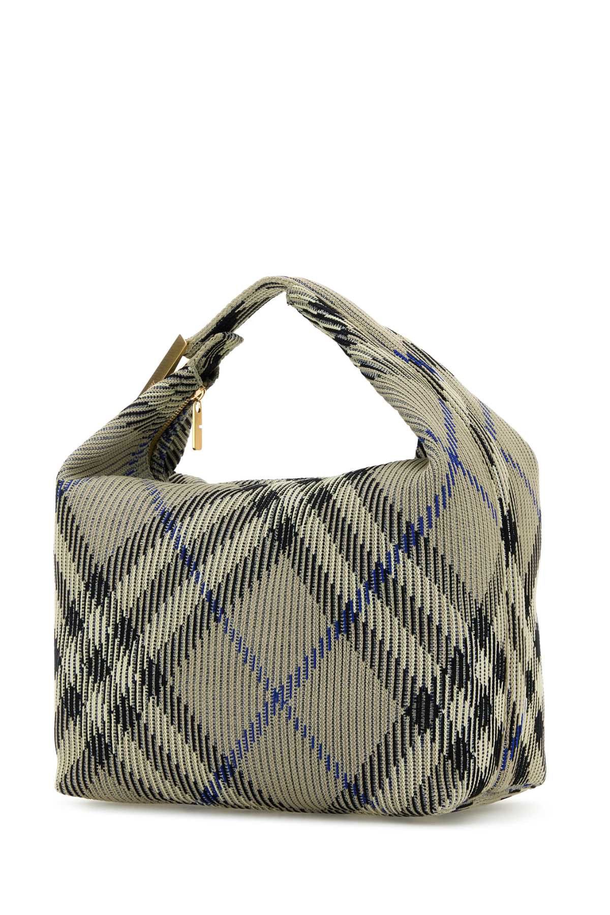 Burberry Embroidered Nylon Medium Peg Handbag Size ONE SIZE - 2 Thumbnail
