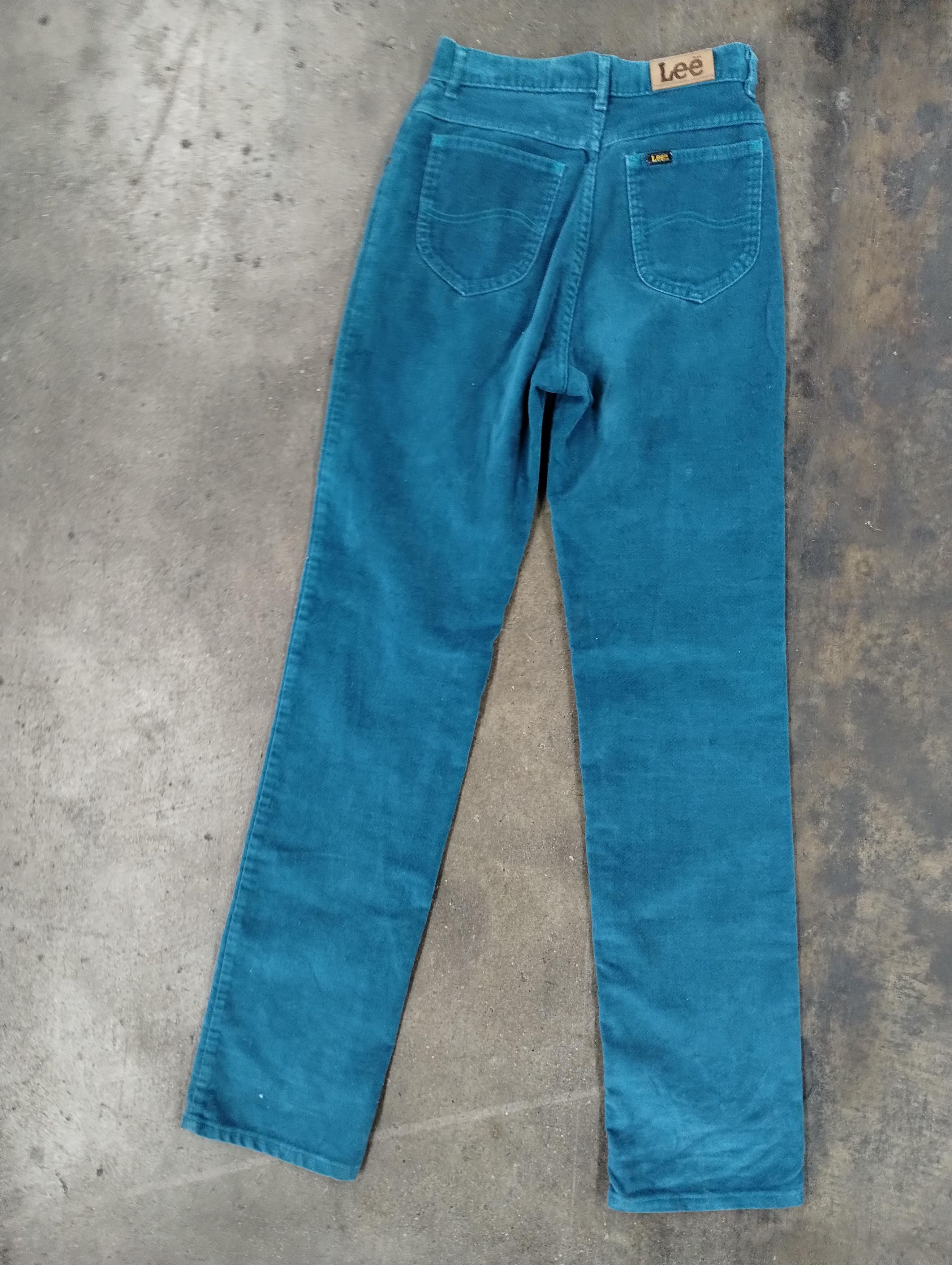 Vintage Vintage 90s Lee Teal Felt Pants Size US 26 / EU 42 - 5 Thumbnail