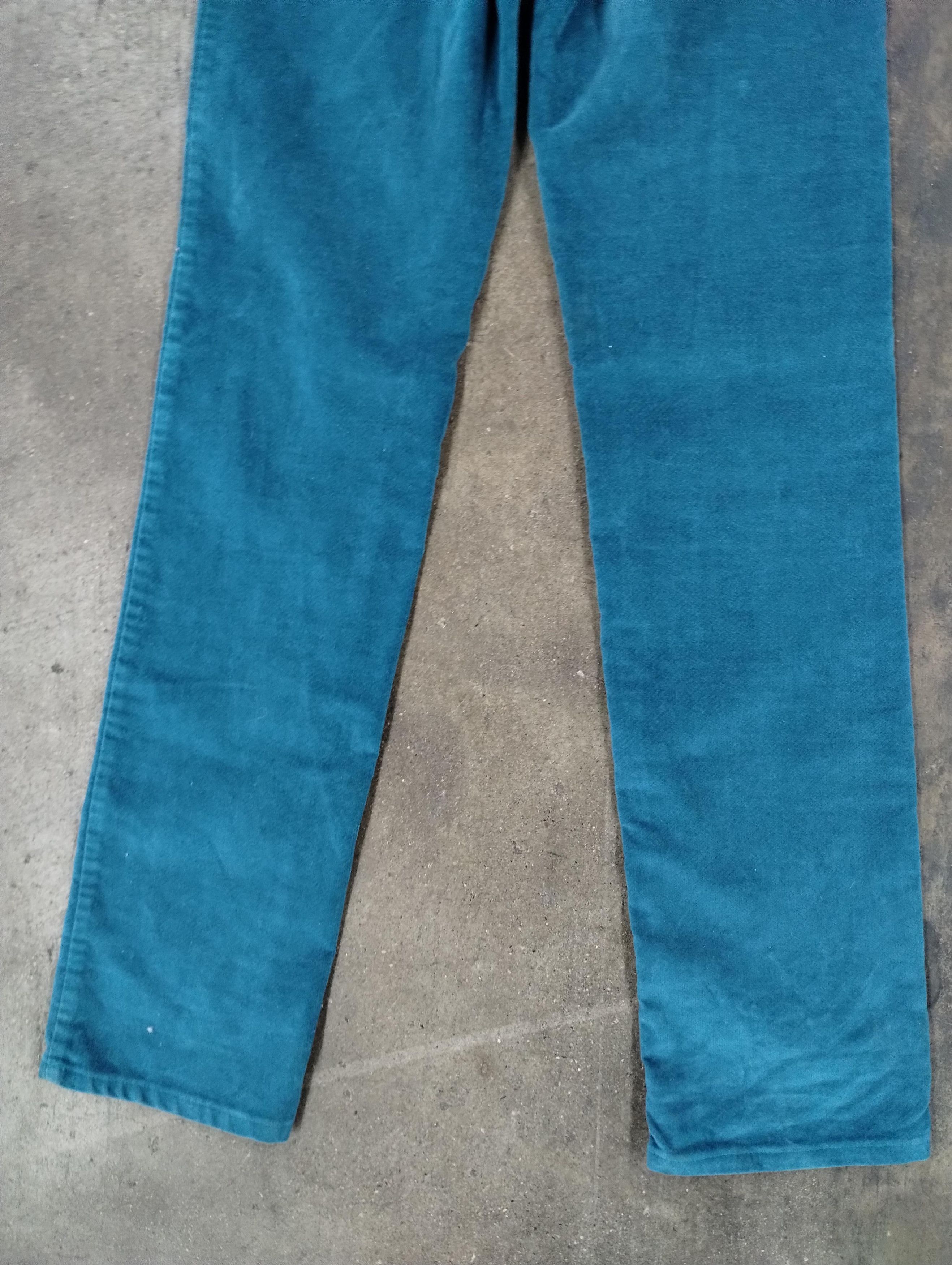 Vintage Vintage 90s Lee Teal Felt Pants Size US 26 / EU 42 - 6 Thumbnail