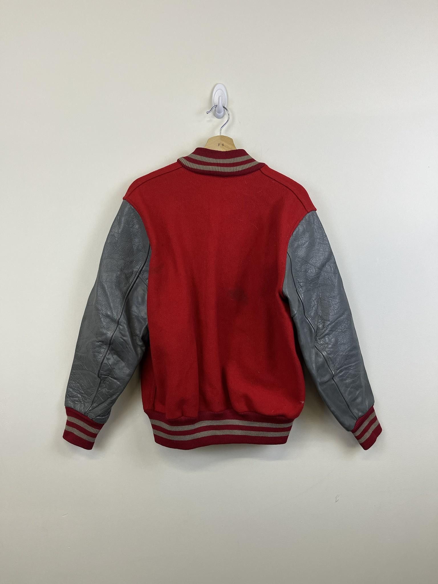 Ebbets Field Flannels × Vintage Vintage 1970's Era "O" Varsity Teddy Jacket Size US M / EU 48-50 / 2 - 3 Thumbnail