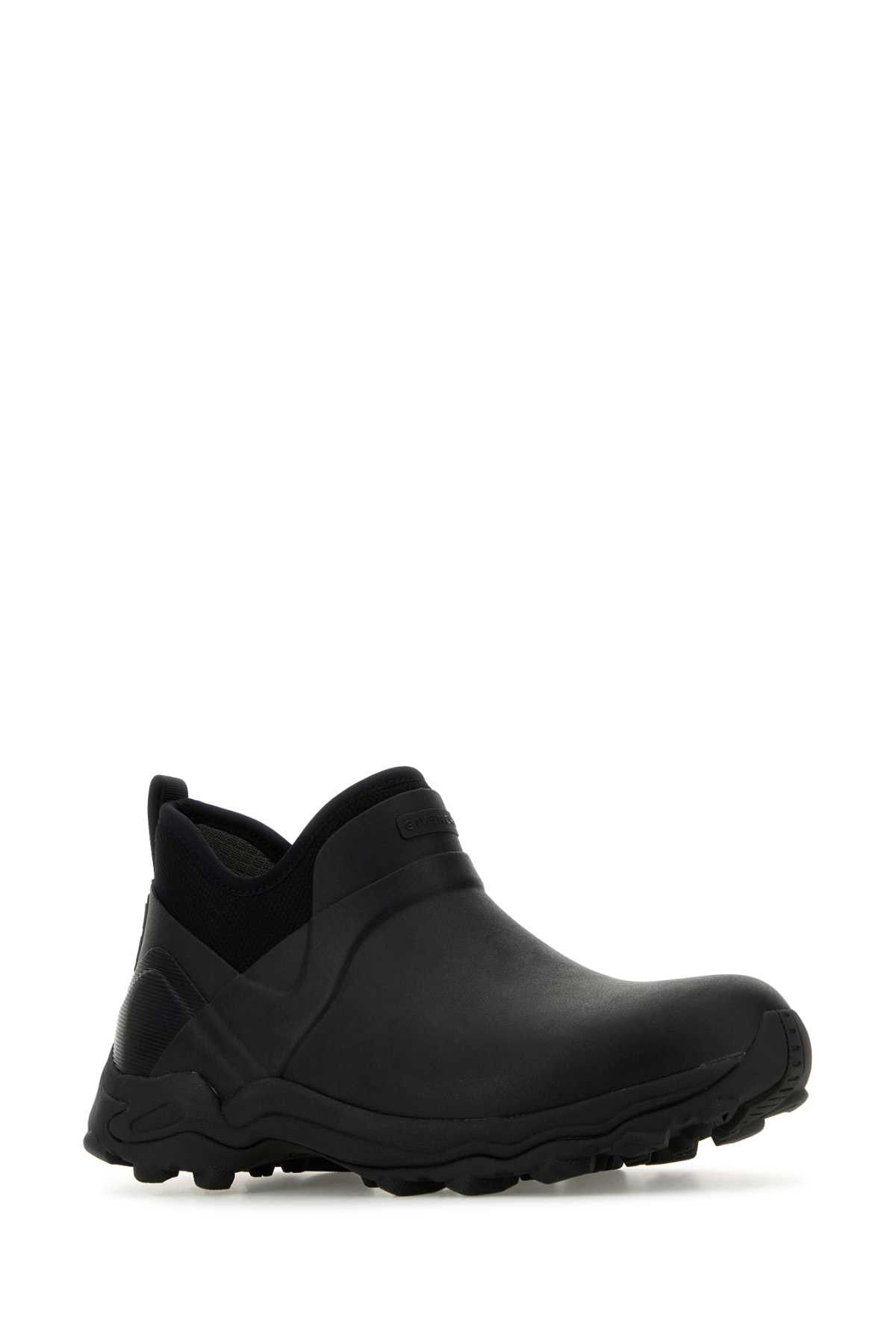 Givenchy Black Rubber Slip Ons Size US 7 / EU 40 - 2 Thumbnail