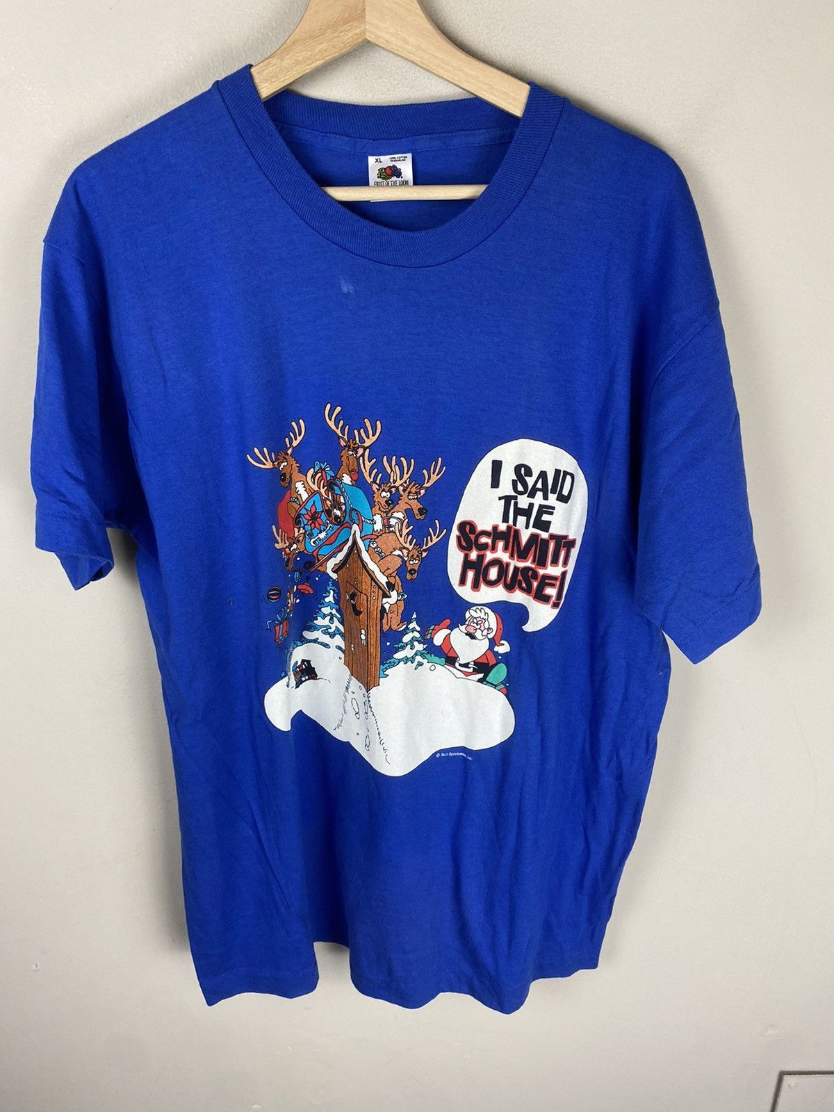 Vintage Vintage Santa Schmitt House Tee Size US XL / EU 56 / 4 - 3 Thumbnail