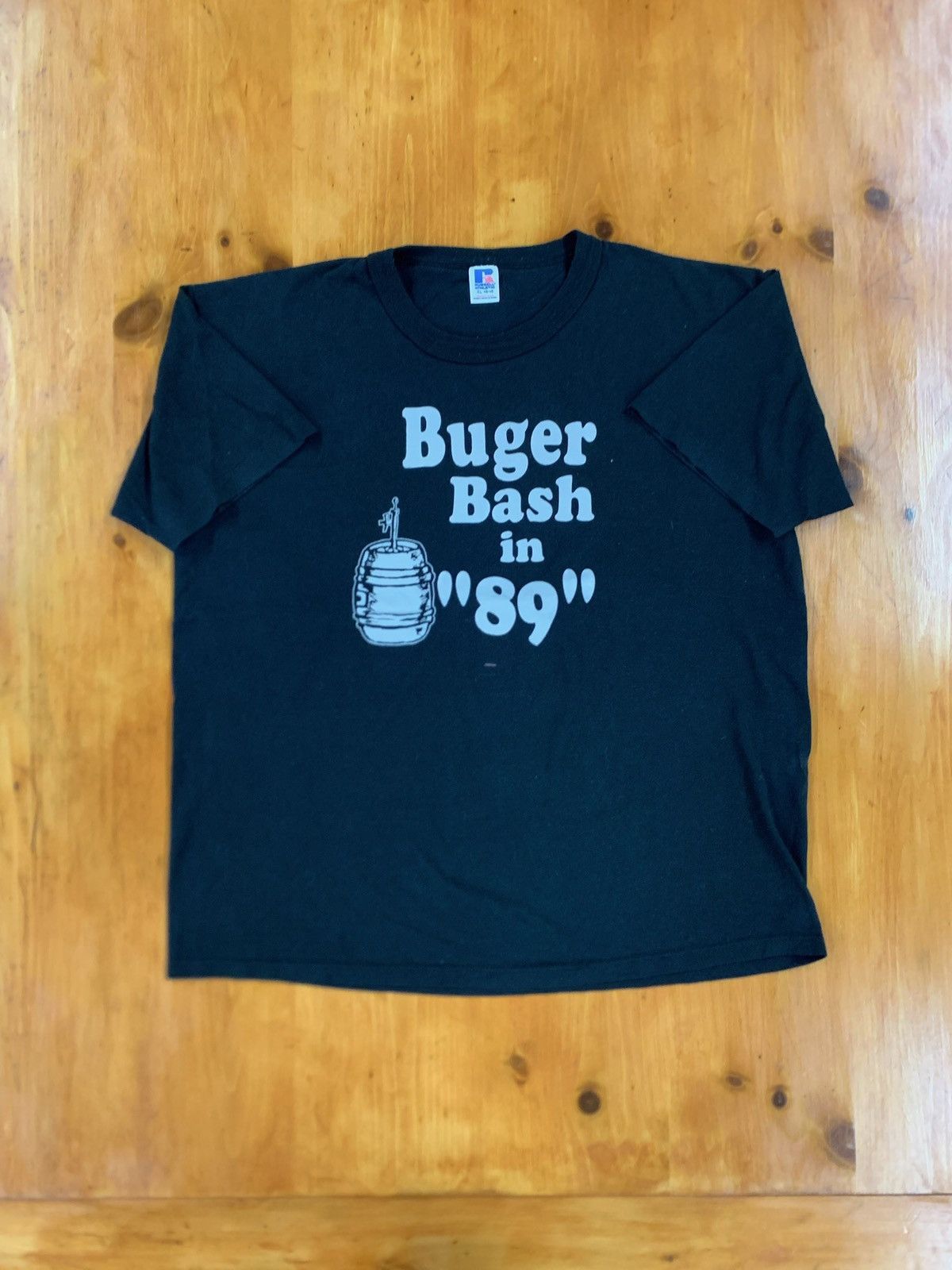 Vintage Vintage Russell Athletic Burger Bash 1989 Tee Size US XL / EU 56 / 4 - 3 Thumbnail