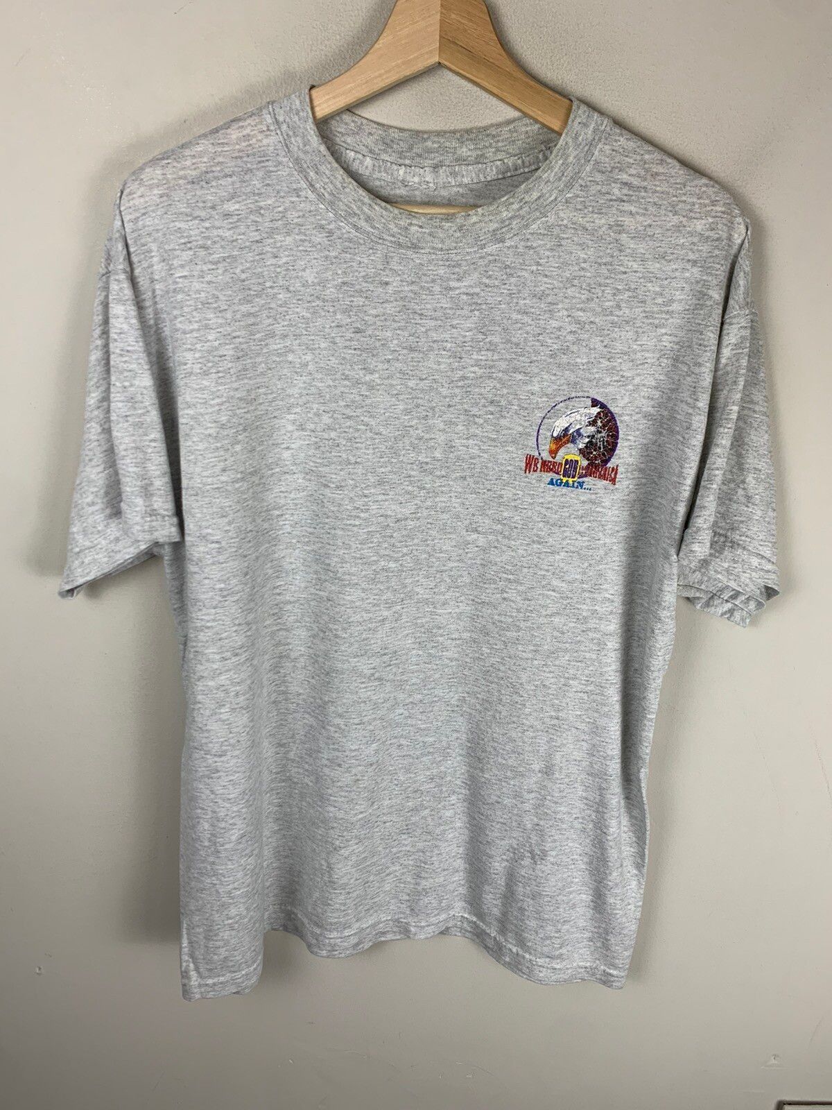 Vintage Vintage We Need God in America Tee Size US XL / EU 56 / 4 - 3 Thumbnail