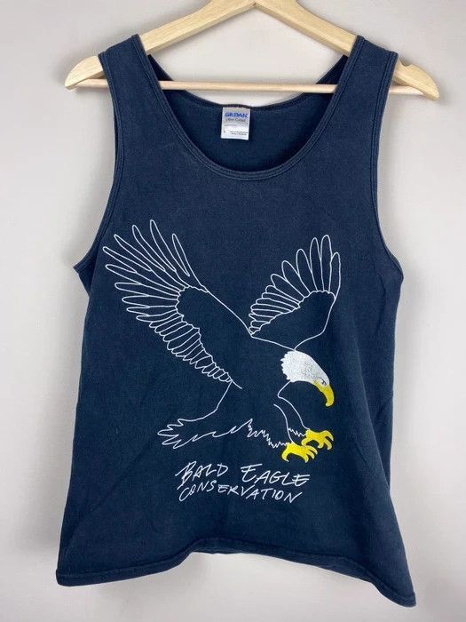 Vintage Vintage Bald Eagle Conservation Tank Top Size US S / EU 44-46 / 1 - 3 Thumbnail