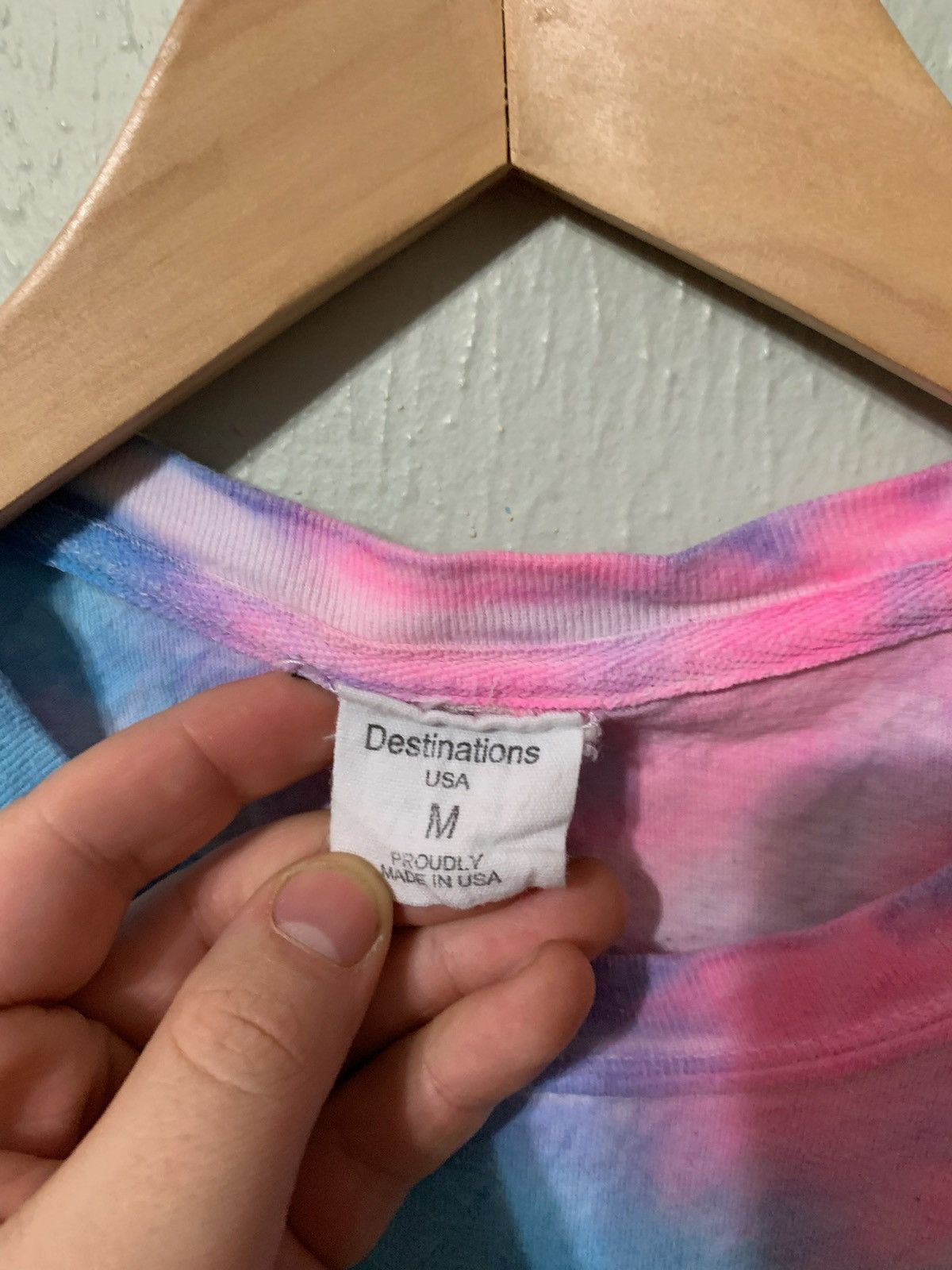Vintage Vintage Tie Dye Swirl New Orleans Tee Size US M / EU 48-50 / 2 - 3 Thumbnail