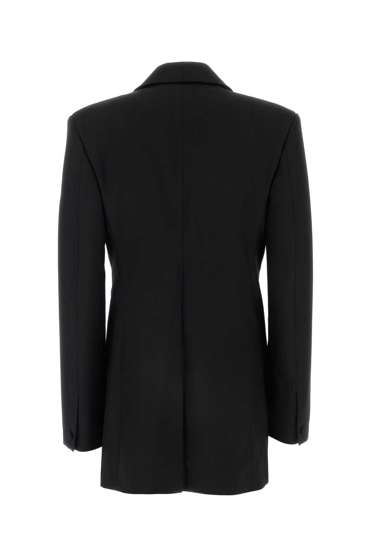 Givenchy Black Stretch Wool Blend Blazer Size M / US 6-8 / IT 42-44 - 2 Thumbnail