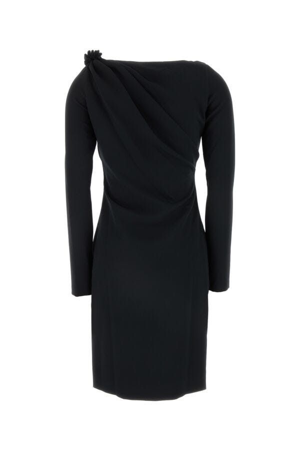 JW Anderson Black Stretch Polyester Blend Dress Size S / US 4 / IT 40 - 4 Thumbnail