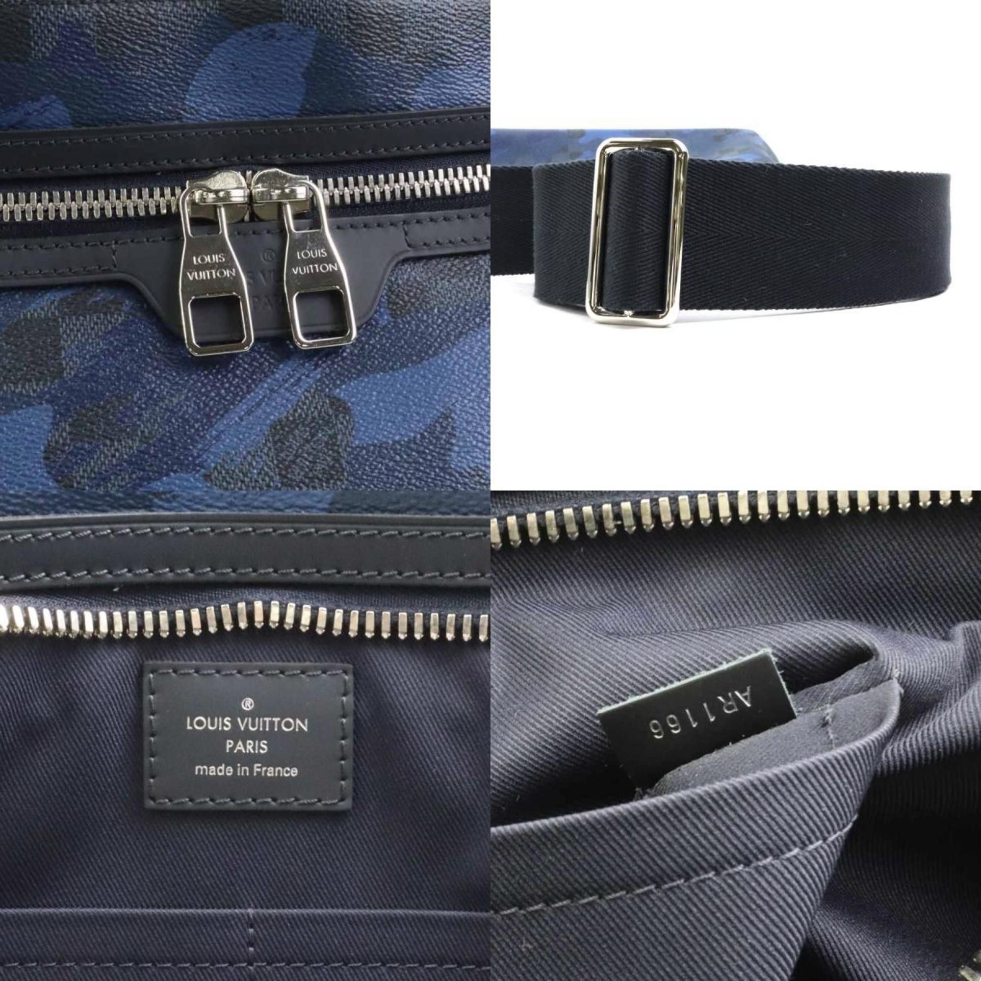 Louis Vuitton Louis Vuitton Shoulder Bag Damier Cobalt Camouflage Hunter Blue Men's N41653 99941g Size ONE SIZE - 4 Thumbnail