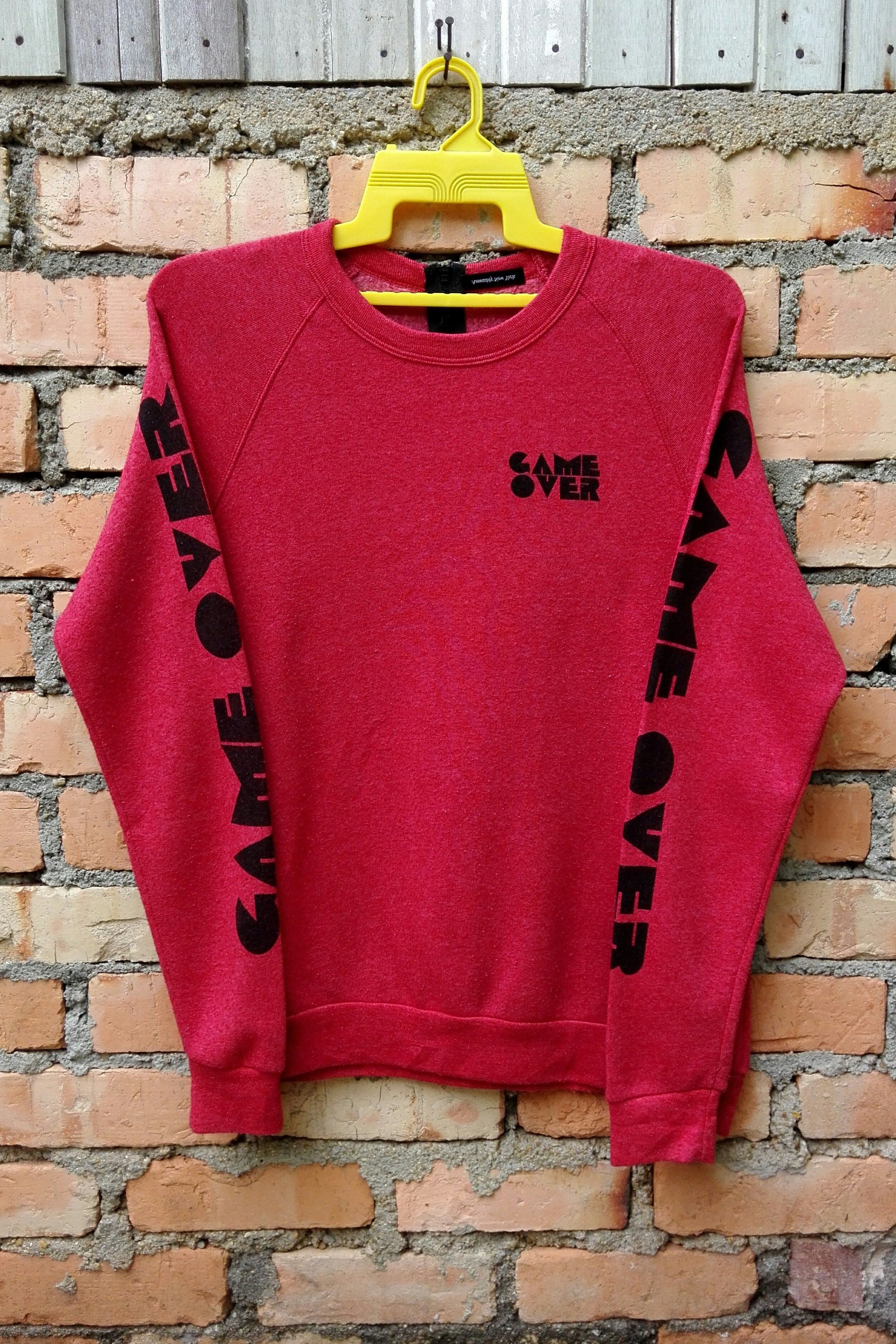 Assembly New York Assembly New York Game Over Pullover Nice Pattern Small Size Size US S / EU 44-46 / 1 - 1 Thumbnail