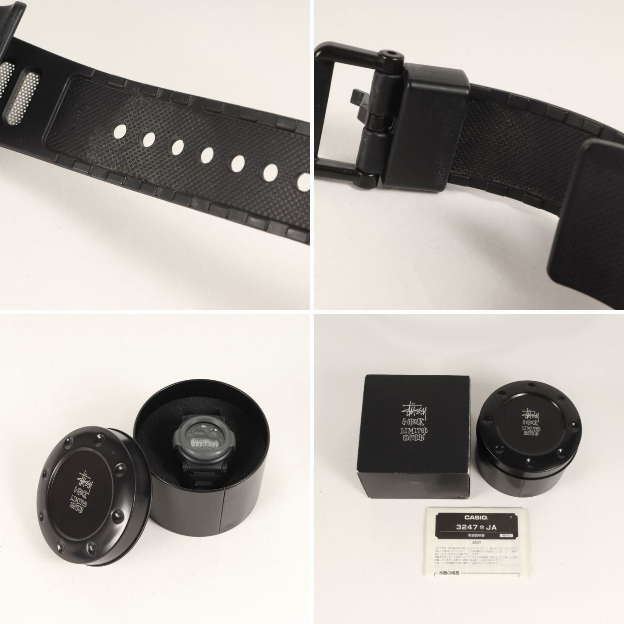 Casio STUSSY G-SHOCK G-001ST JASON Watch Black 2011 Collaboration CASIO Men's Size ONE SIZE - 7 Thumbnail