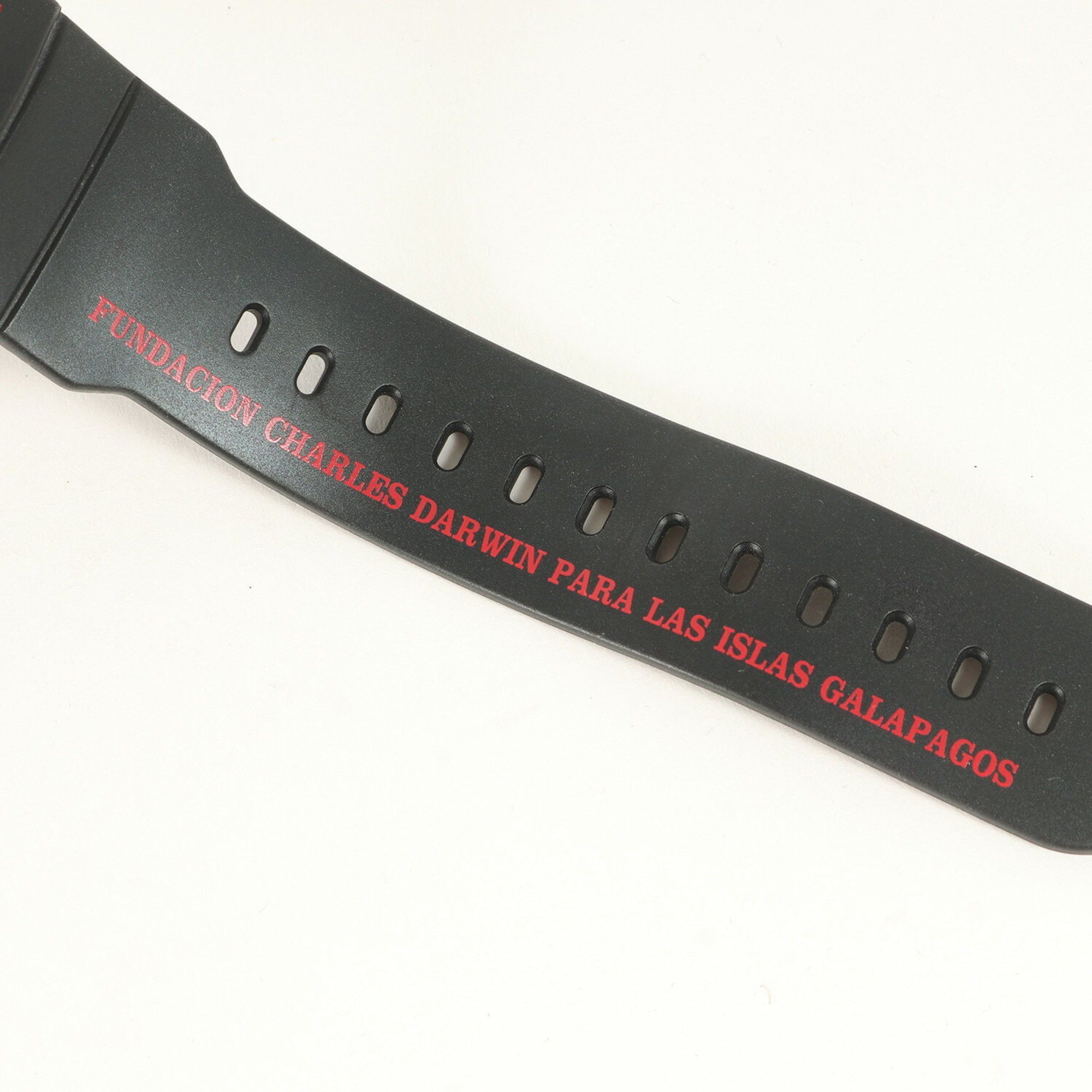 Casio G-SHOCK 90s AW-500D-4ET Galapagos Darwin Research Station Sea Igua Red Digital-Analog Watch Black 1999 CASIO Men's Size ONE SIZE - 6 Thumbnail
