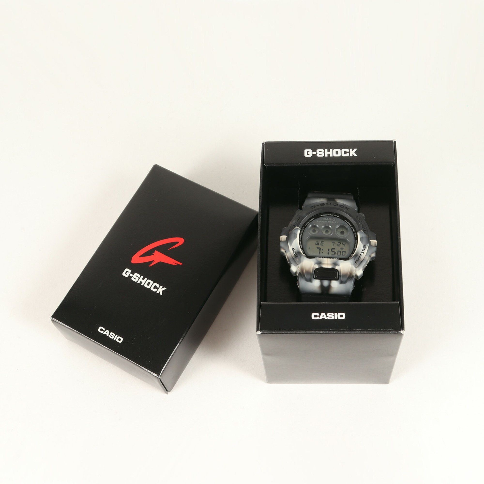 Casio G-SHOCK DW-6900MC-7JF Jamin Color Marble Watch Black White CASIO Men's Size ONE SIZE - 6 Thumbnail