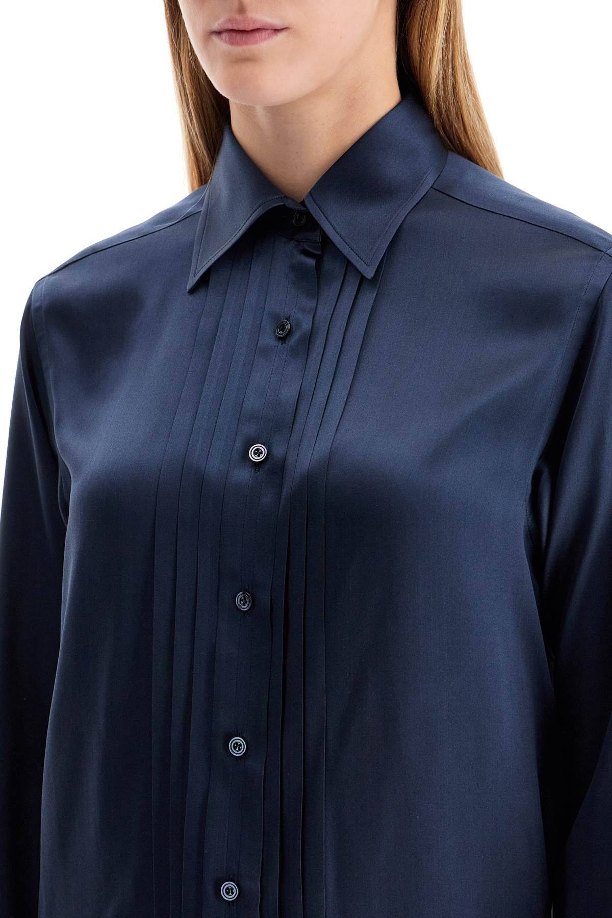Tom Ford TOM FORD Silk Charmeuse Blouse Shirt Size S / US 4 / IT 40 - 4 Thumbnail