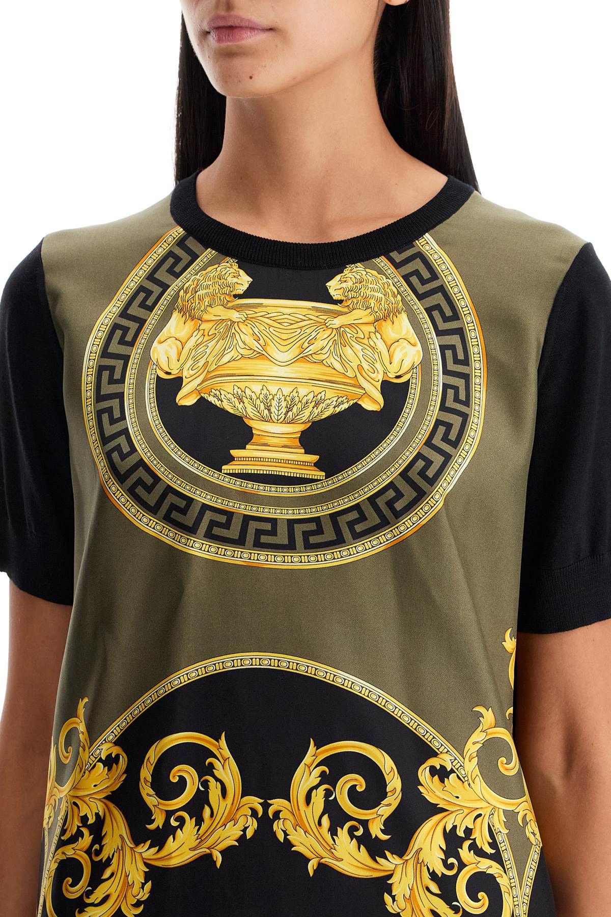 Versace VERSACE Knitted T-Shirt 'The Cup Of The Size S / US 4 / IT 40 - 4 Thumbnail