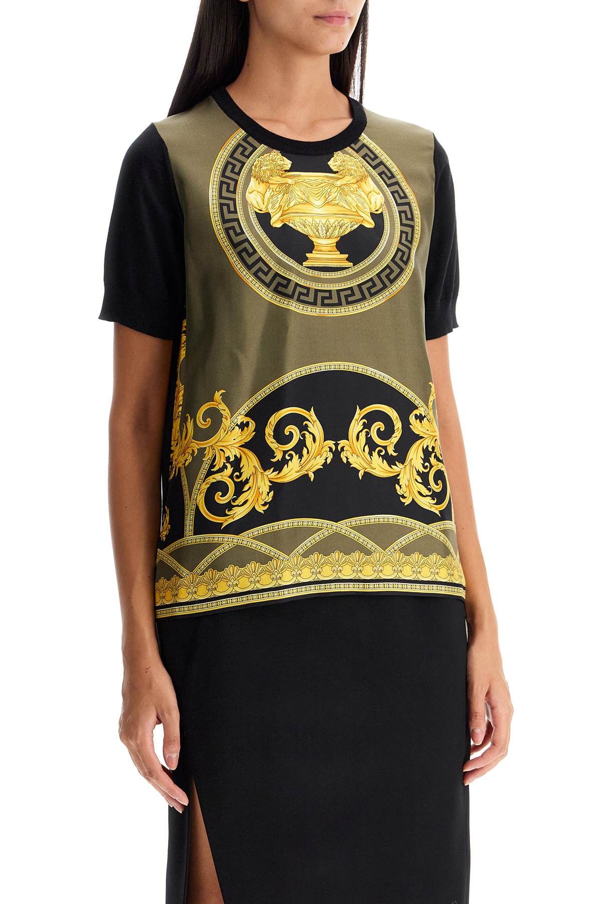 Versace VERSACE Knitted T-Shirt 'The Cup Of The Size S / US 4 / IT 40 - 2 Thumbnail