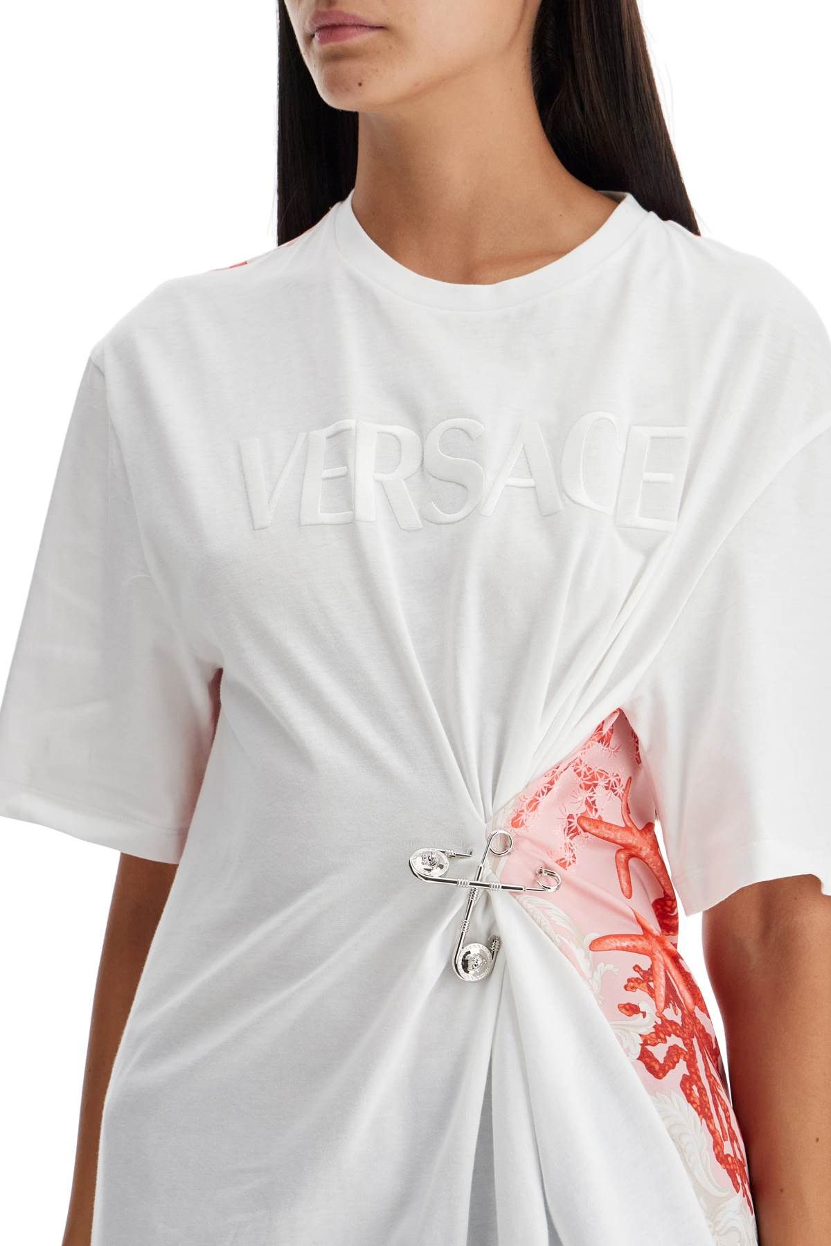 Versace VERSACE "Baroque Sea Safety Pin T Size S / US 4 / IT 40 - 4 Thumbnail