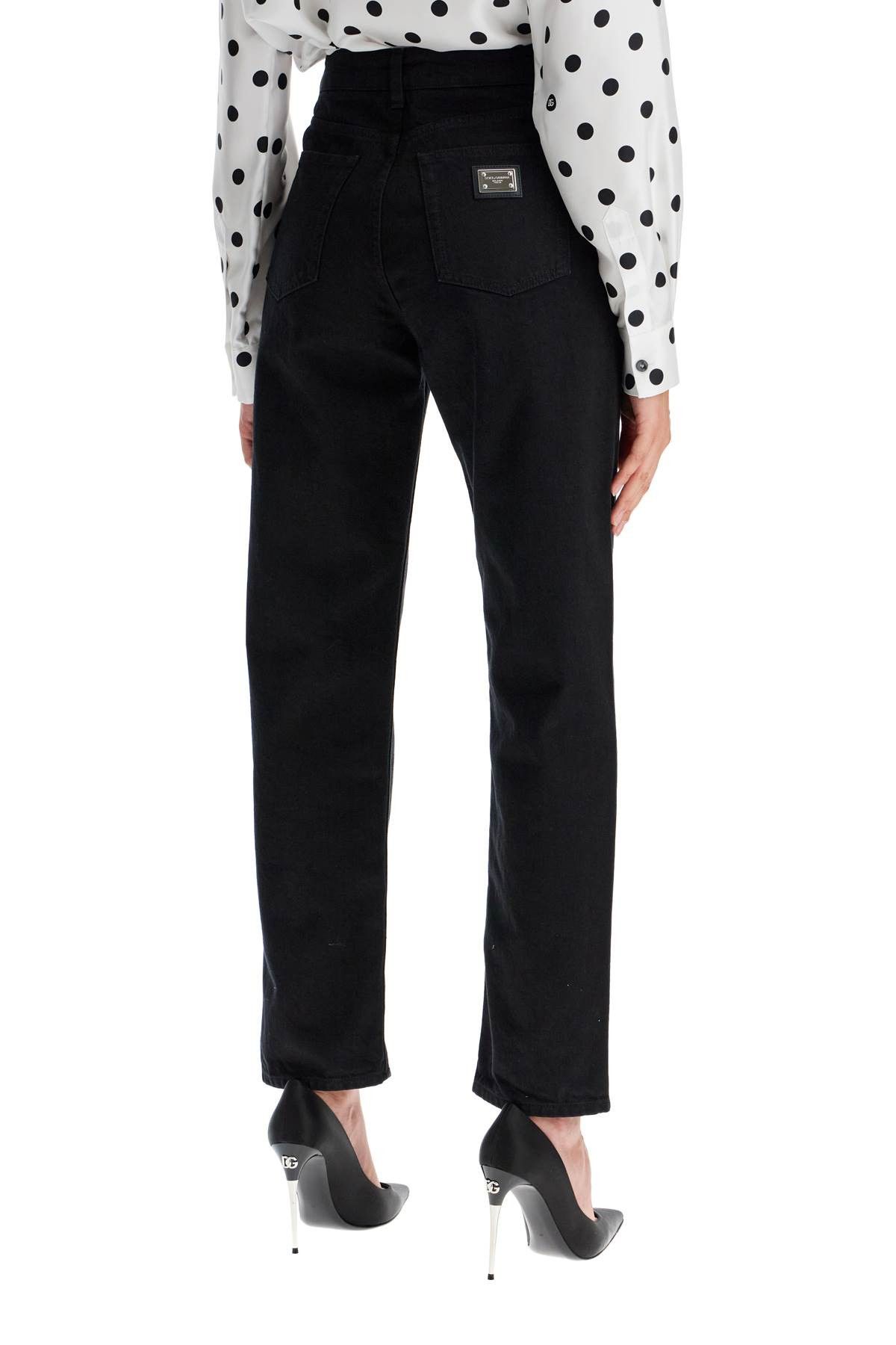Dolce & Gabbana DOLCE & GABBANA Boyfriend Jeans With 5 Size 27" / US 4 / IT 40 - 3 Thumbnail
