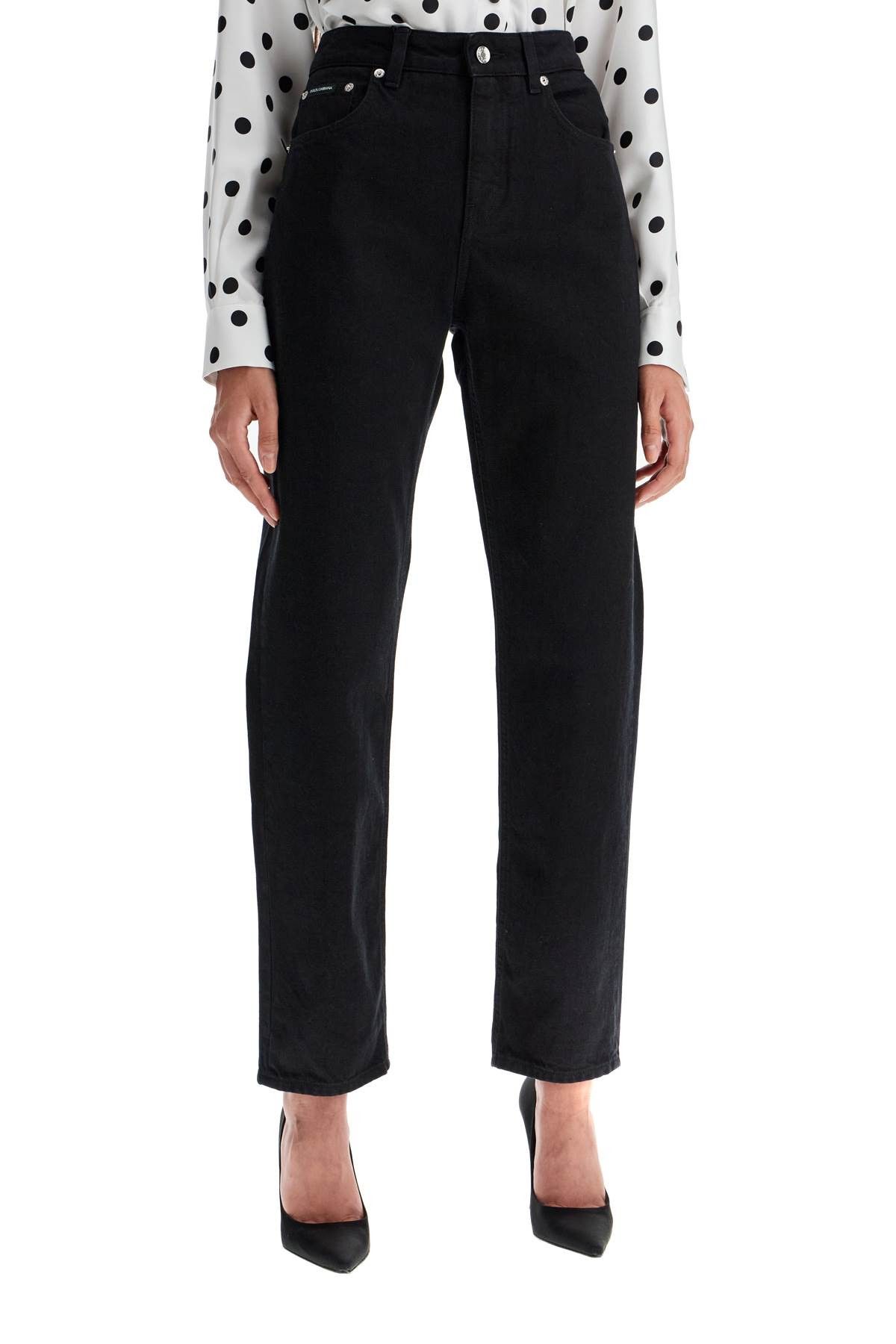 Dolce & Gabbana DOLCE & GABBANA Boyfriend Jeans With 5 Size 27" / US 4 / IT 40 - 2 Thumbnail