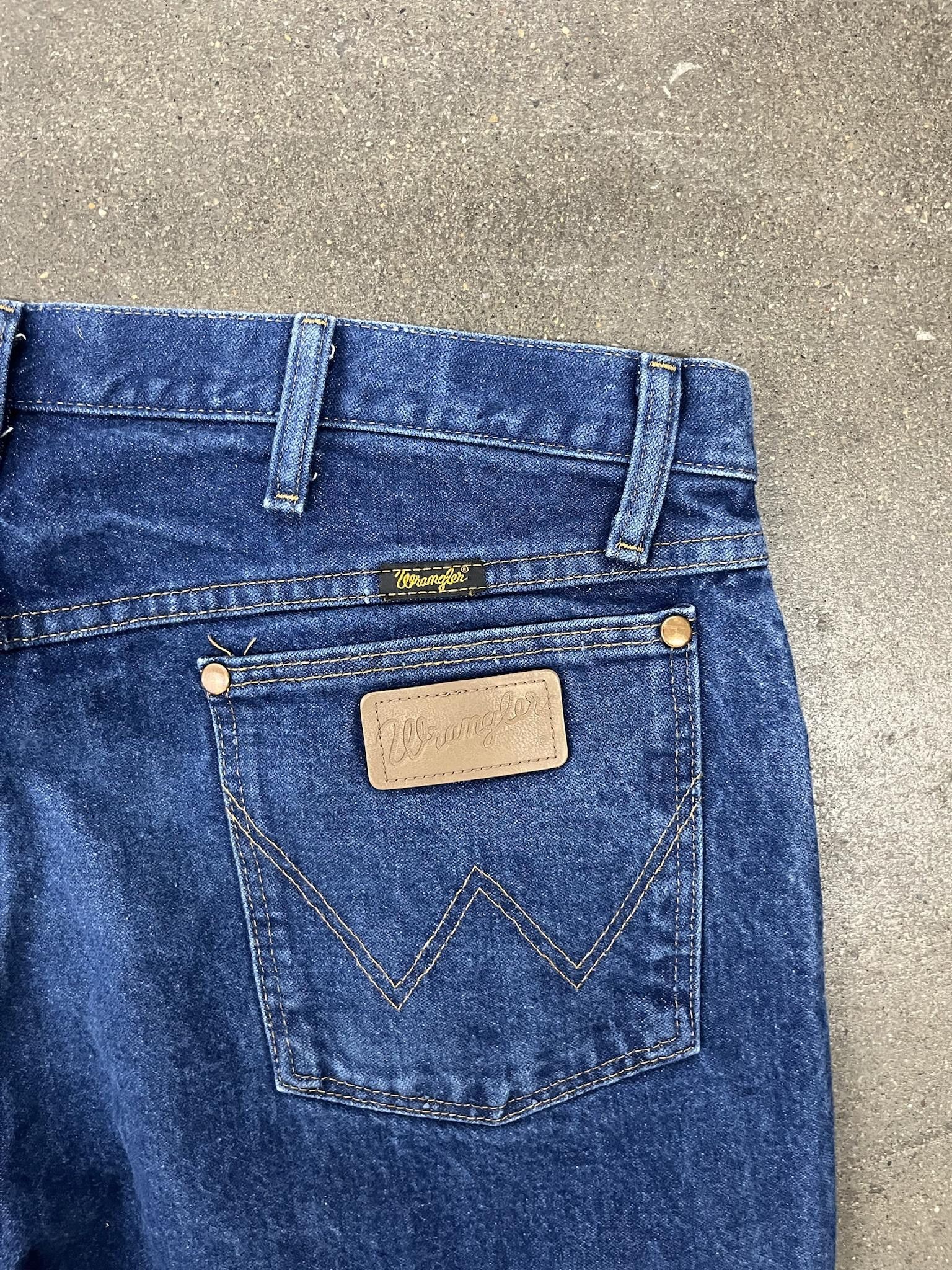 Jean × Vintage × Wrangler 1990's Wrangler Straight Fit Blue Jeans Size US 38 / EU 54 - 3 Thumbnail