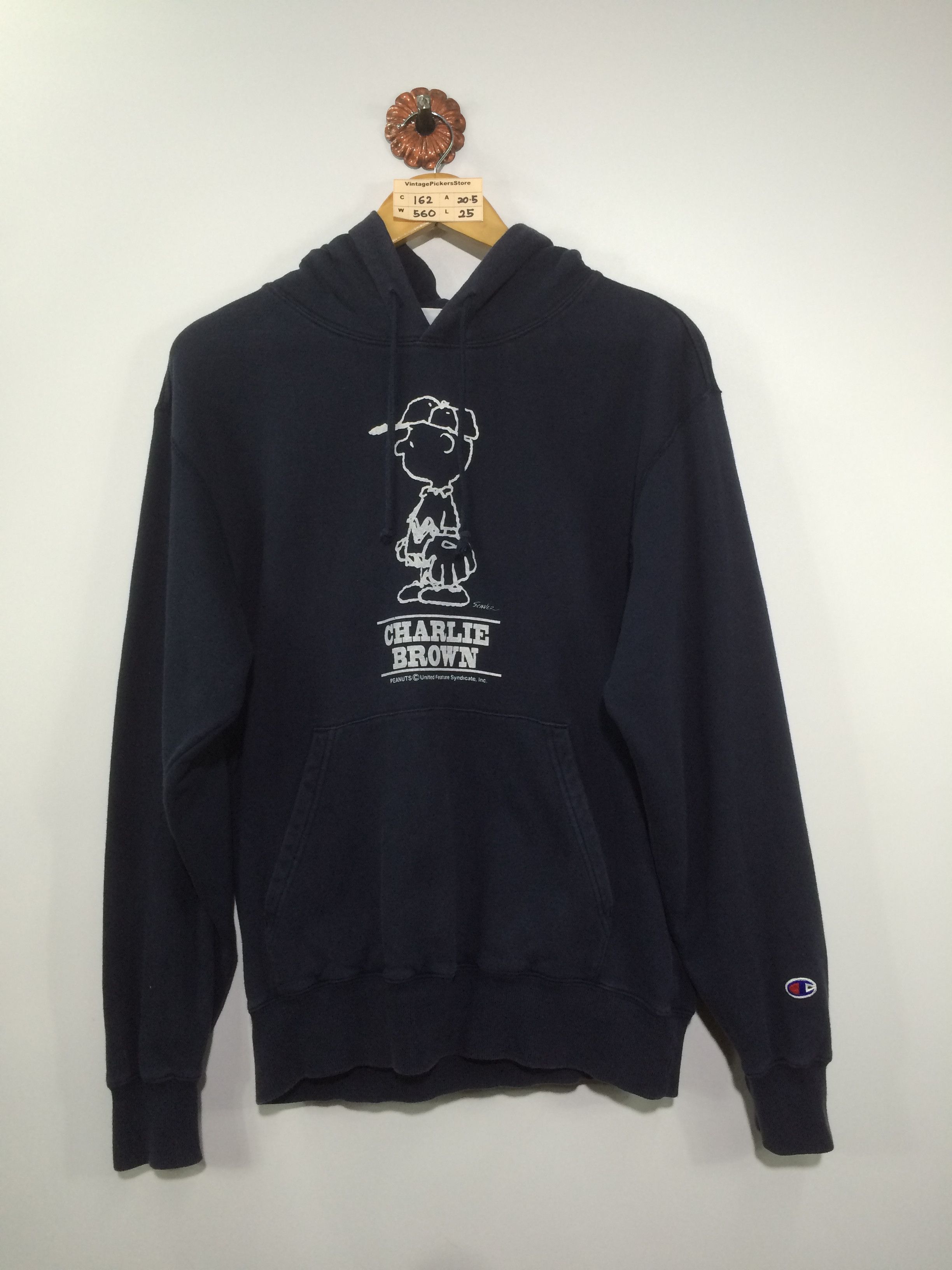 Vintage CHAMPION PEANUTS 90's Hoodie Men Medium Champion Authentic