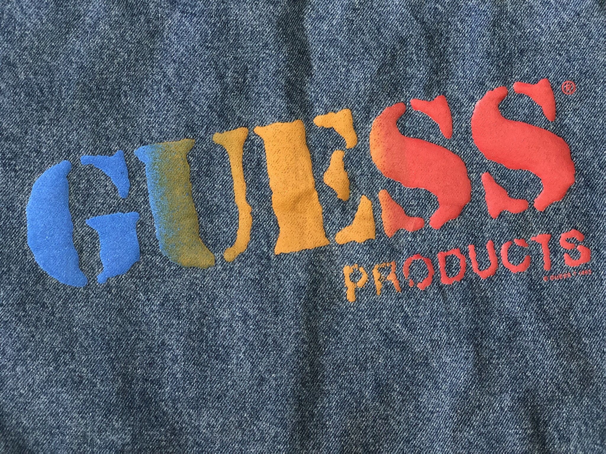 Guess Vintage 90s Guess Spellout Colourful Georges Marciano Size ONE SIZE - 3 Thumbnail