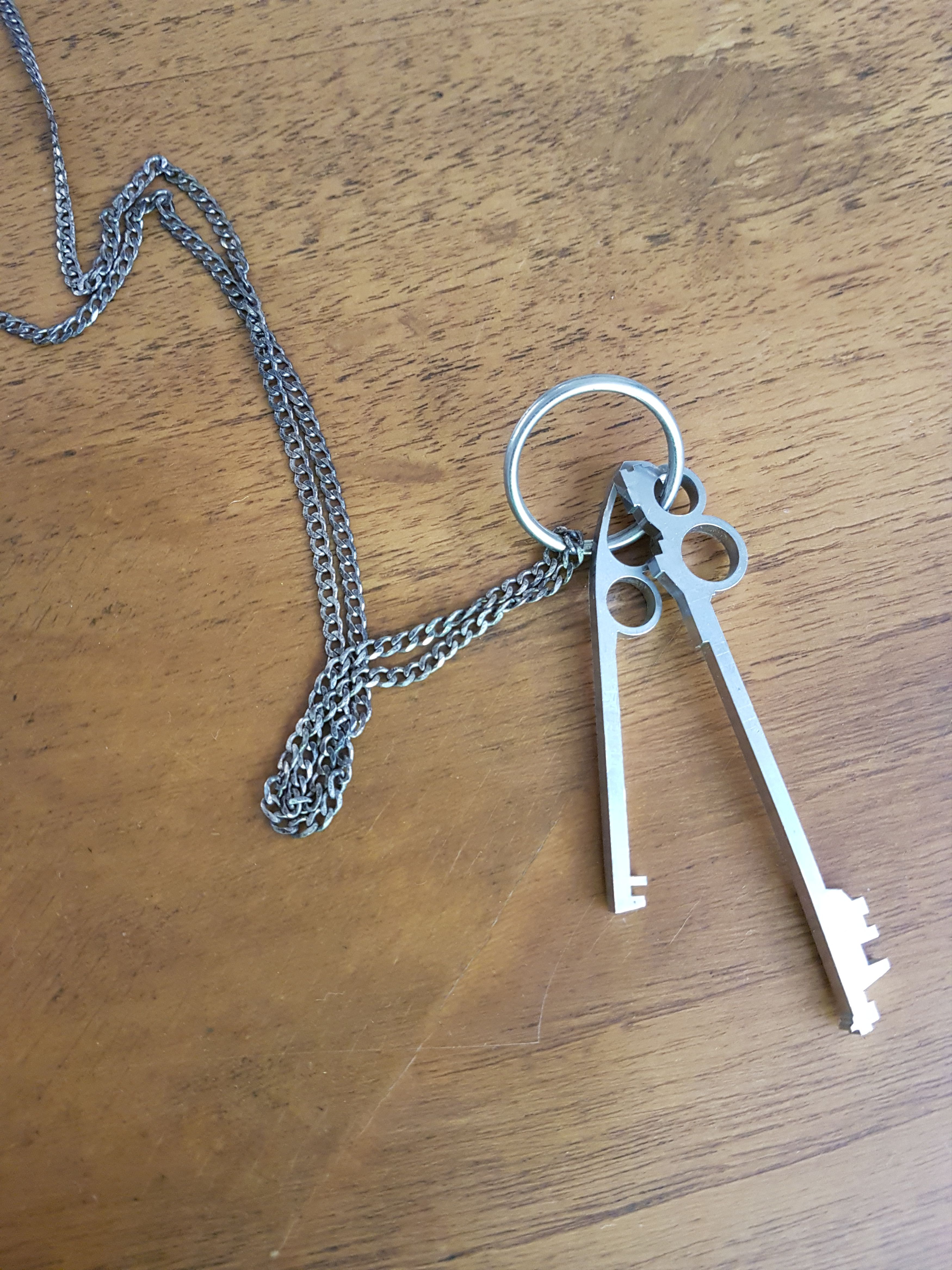 Surface To Air Key Necklace