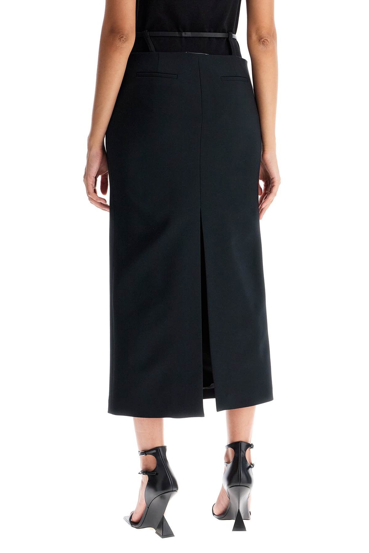 The Attico THE ATTICO Midi Skirt With Thin Belt Size 27" / US 4 / IT 40 - 3 Thumbnail