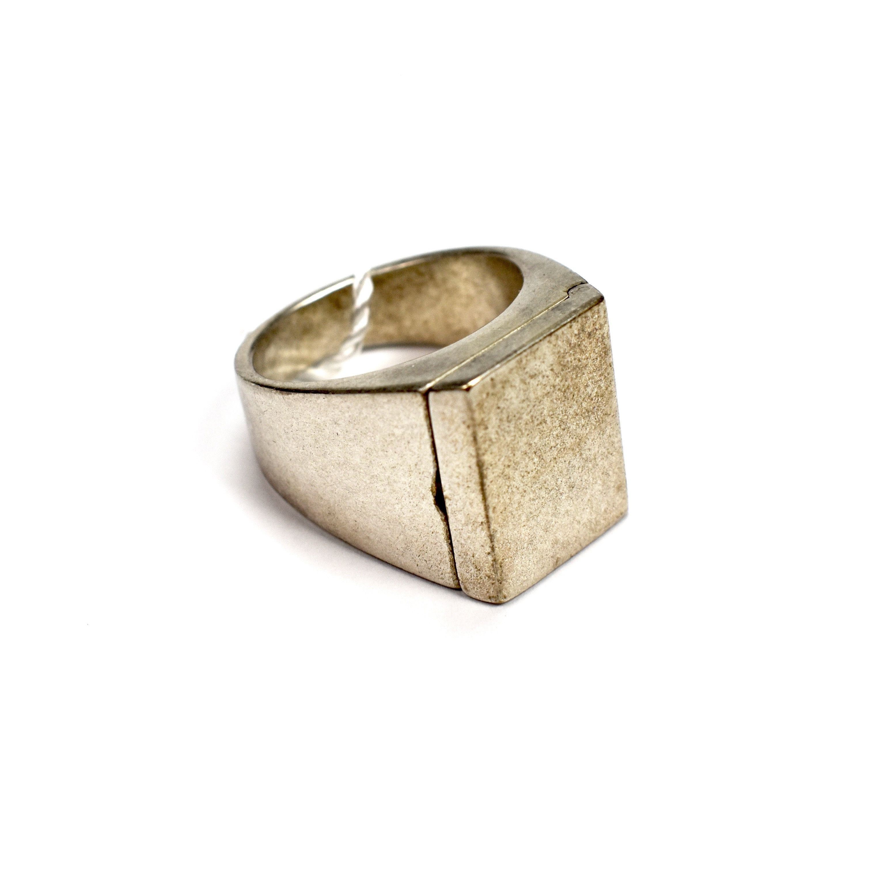 Maison Margiela Hidden Compartment Brass Ring & Bracelet NWT Size ONE SIZE - 1 Preview