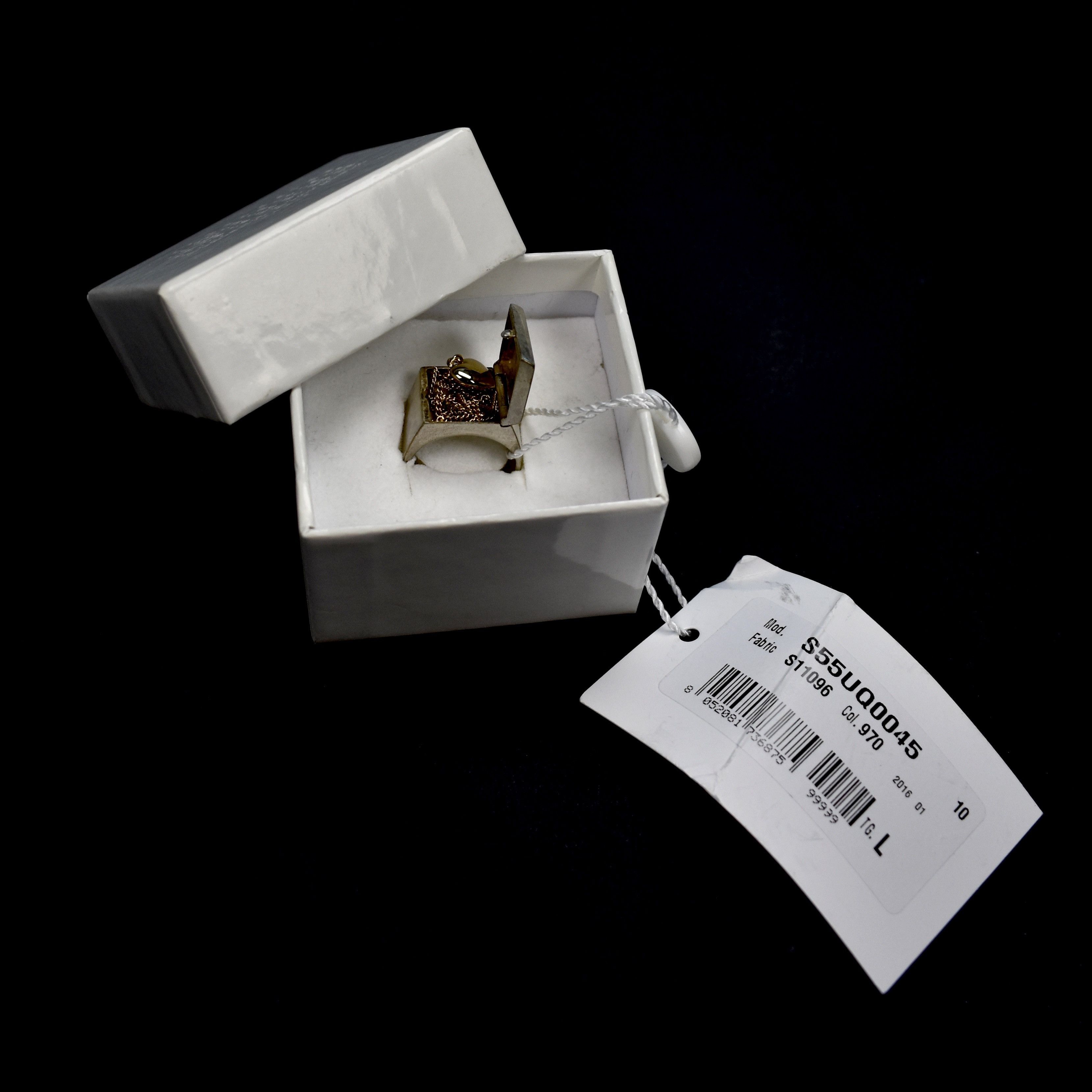 Maison Margiela Hidden Compartment Brass Ring & Bracelet NWT Size ONE SIZE - 17 Thumbnail