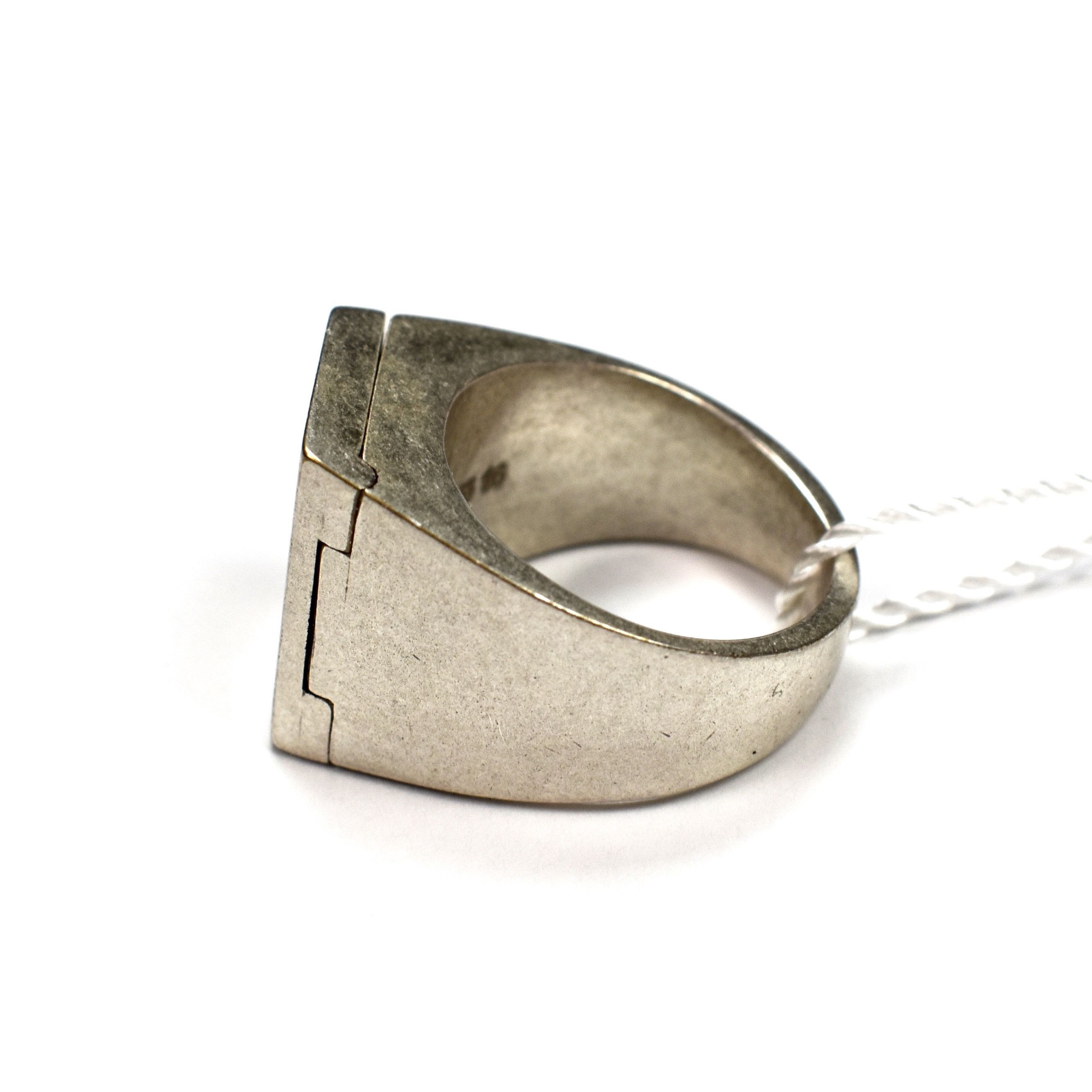 Maison Margiela Hidden Compartment Brass Ring & Bracelet NWT Size ONE SIZE - 5 Thumbnail