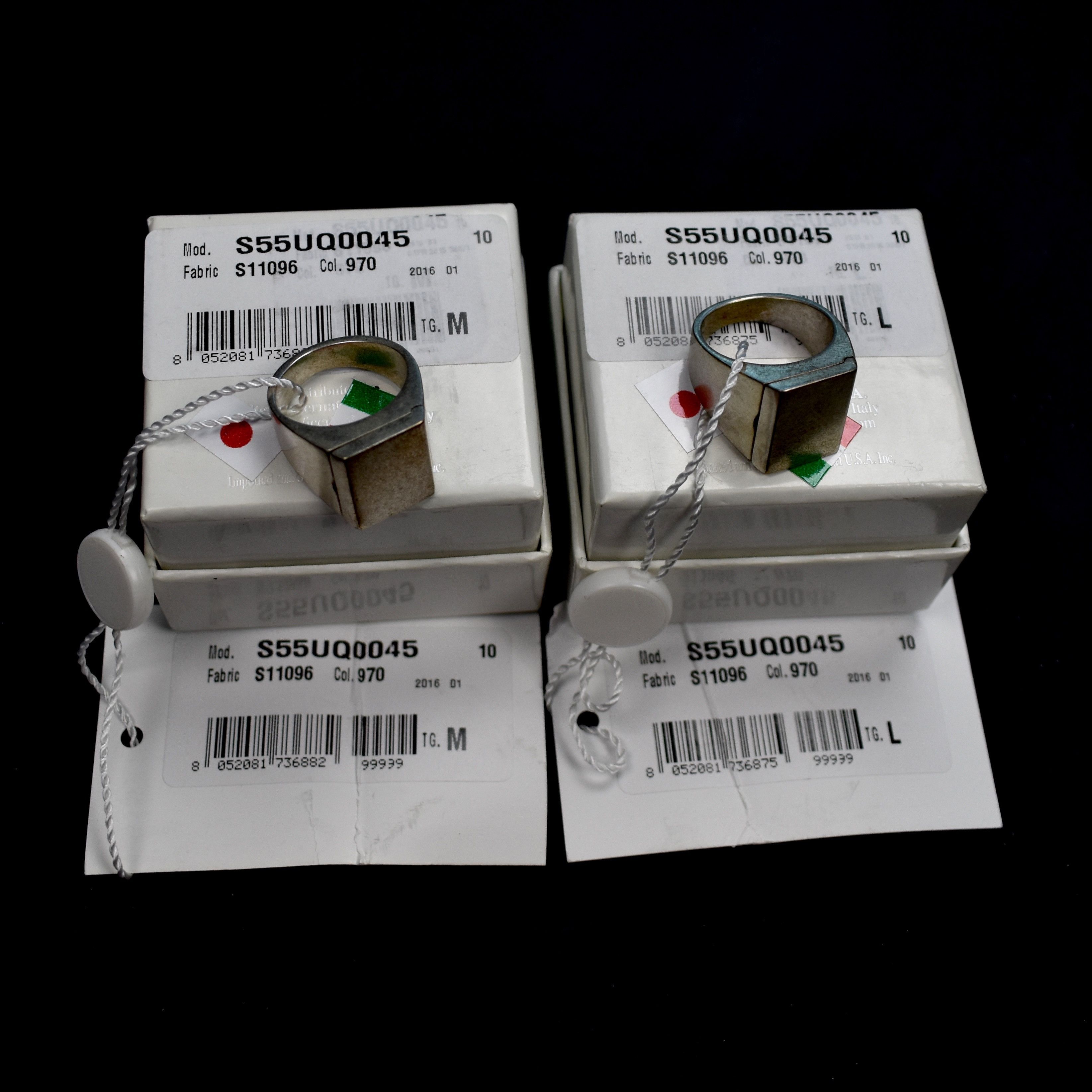 Maison Margiela Hidden Compartment Brass Ring & Bracelet NWT Size ONE SIZE - 15 Thumbnail