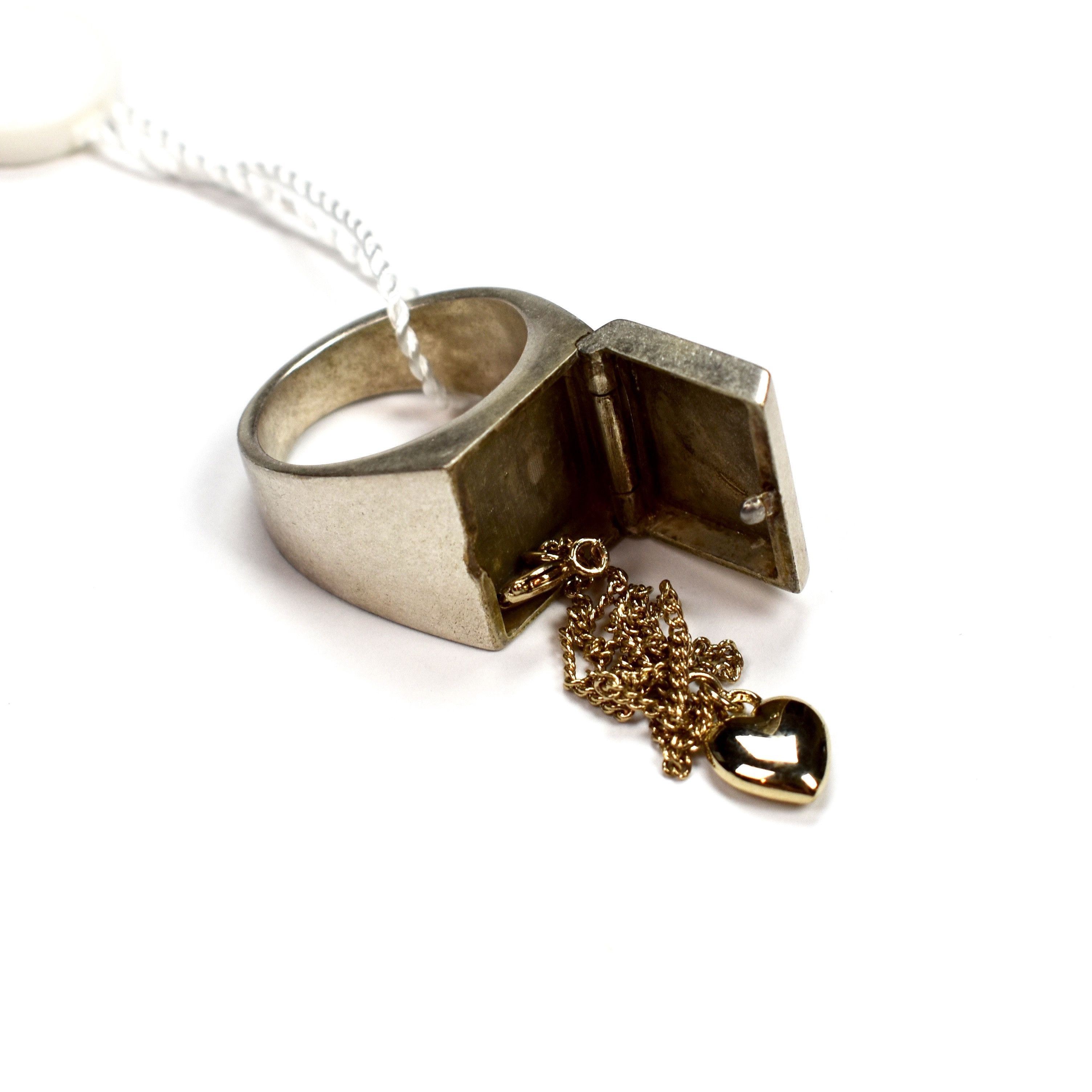 Maison Margiela Hidden Compartment Brass Ring & Bracelet NWT Size ONE SIZE - 2 Preview