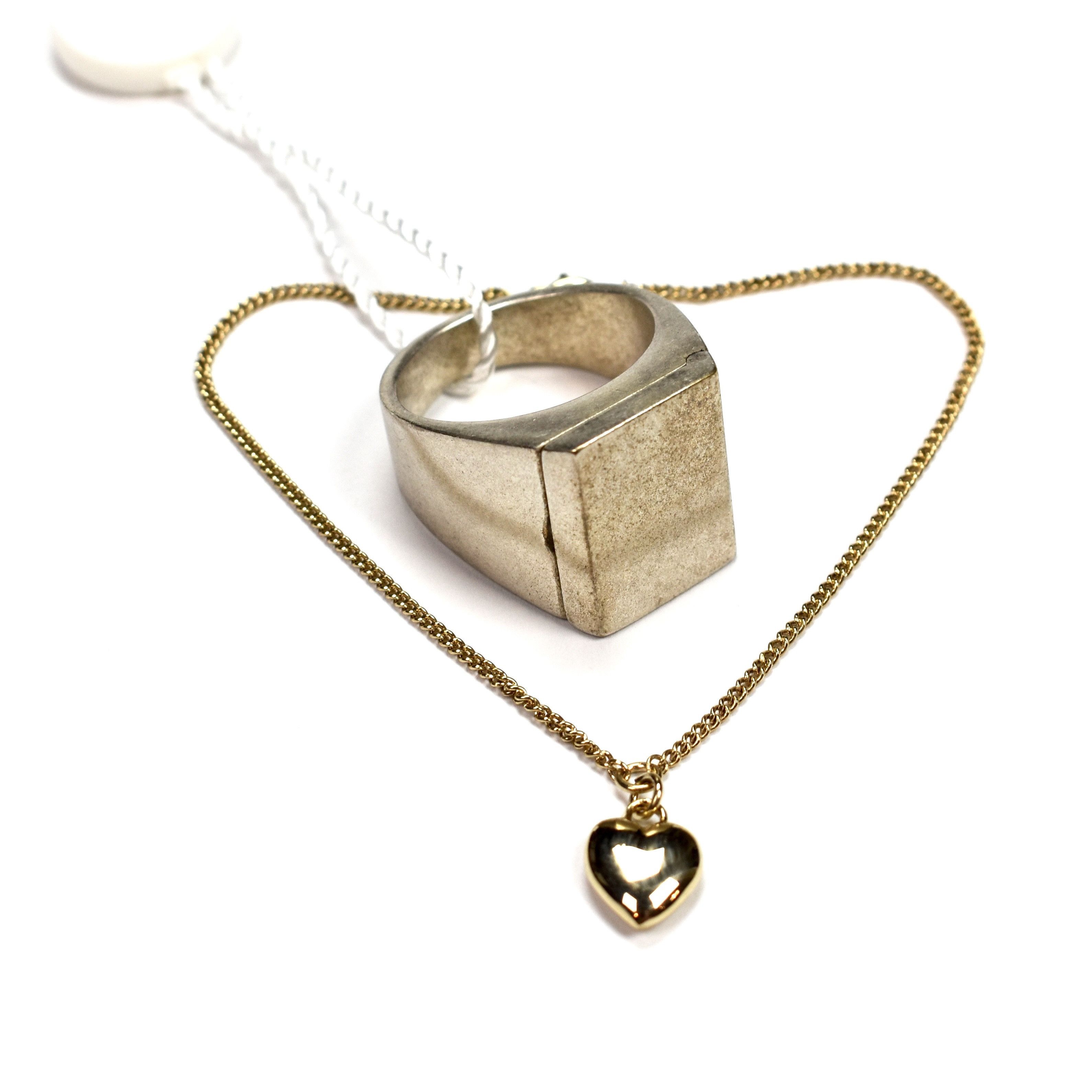 Maison Margiela Hidden Compartment Brass Ring & Bracelet NWT Size ONE SIZE - 3 Thumbnail