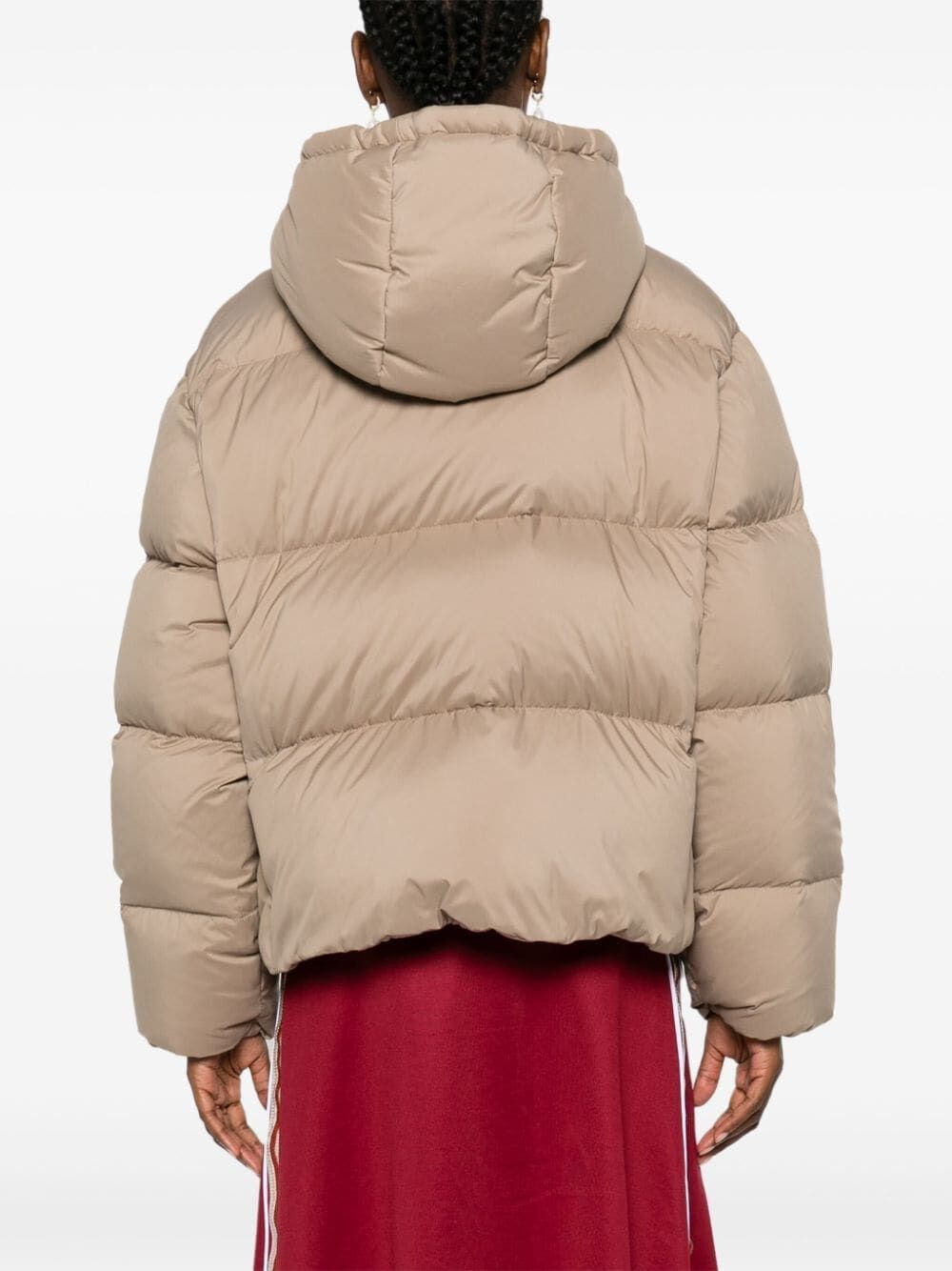 Miu Miu LOGO-APPLIQUÉ DOWN JACKET Size S / US 4 / IT 40 - 5 Thumbnail