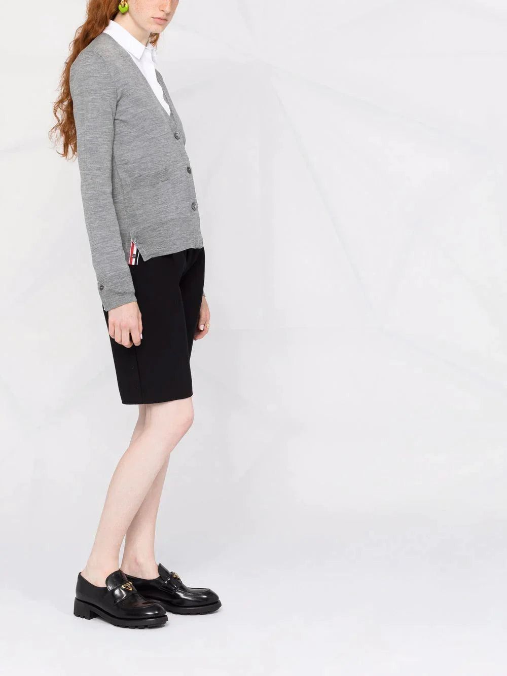 Thom Browne Relaxed Fit V Neck Cardigan Size XS / US 0-2 / IT 36-38 - 4 Thumbnail