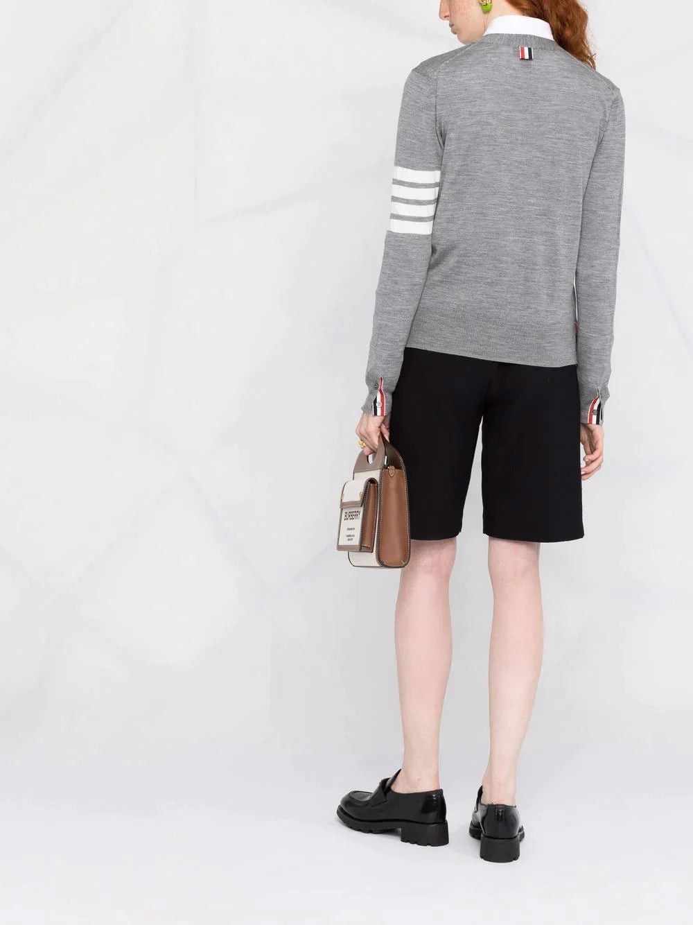 Thom Browne Relaxed Fit V Neck Cardigan Size XS / US 0-2 / IT 36-38 - 3 Thumbnail