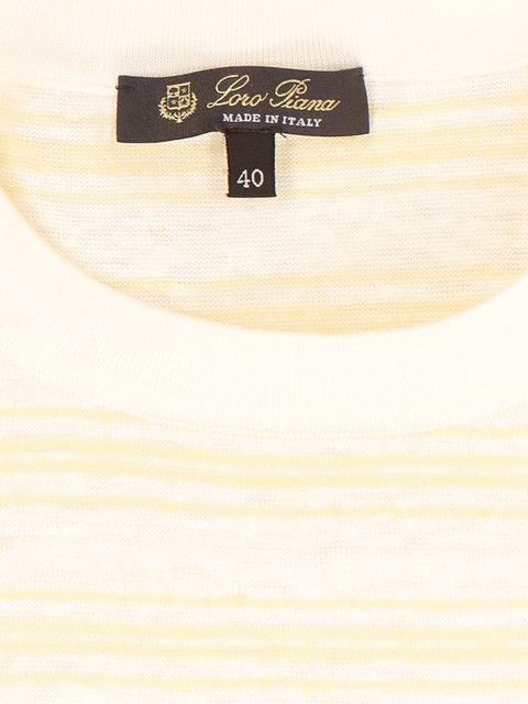 Loro Piana STROMBOLI T-SHIRT Size S / US 4 / IT 40 - 5 Thumbnail