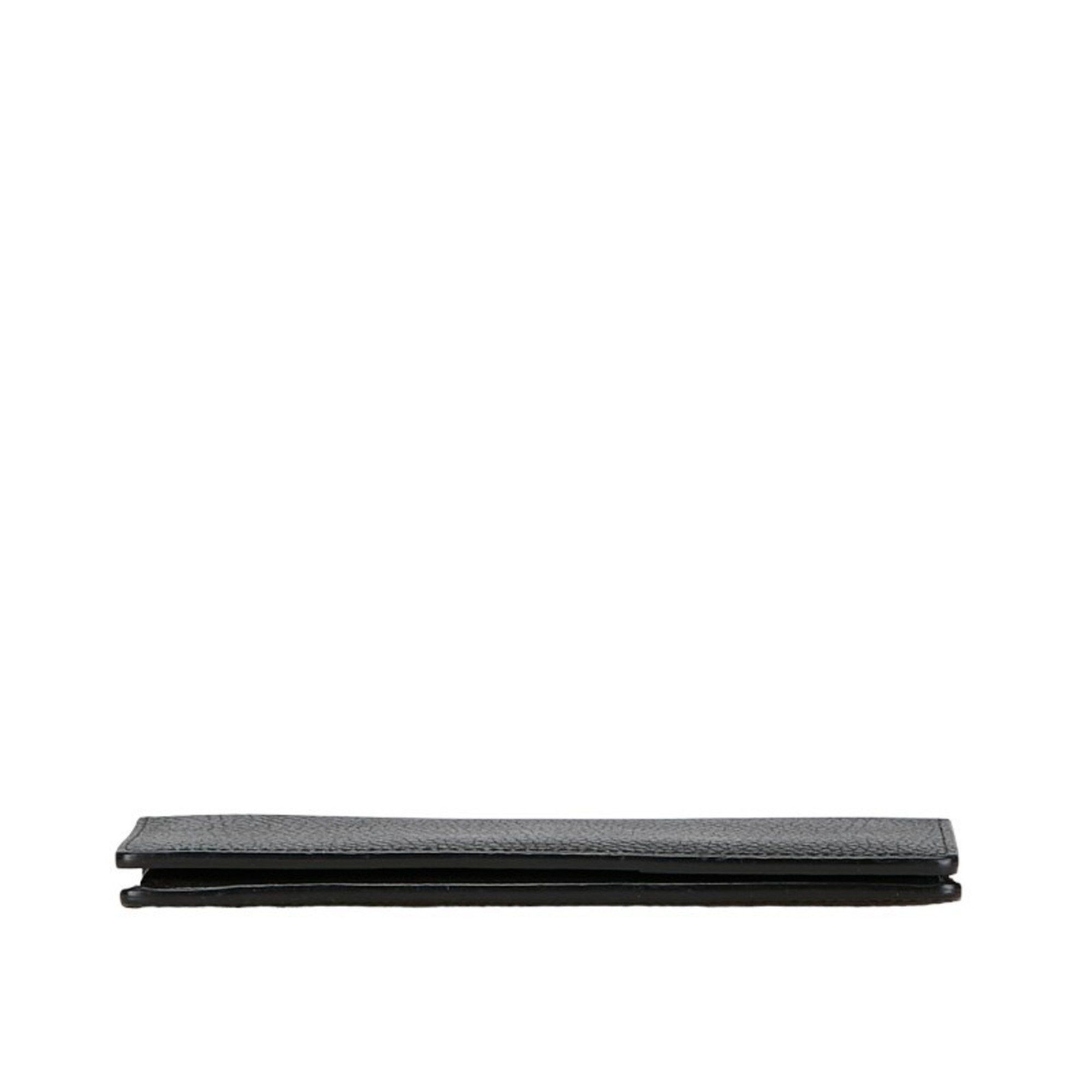 Louis Vuitton Louis Vuitton Taurillon Portefeuille Brazza Long Wallet M58192 Noir Black Leather Men's LOUIS VUITTON Size ONE SIZE - 4 Thumbnail